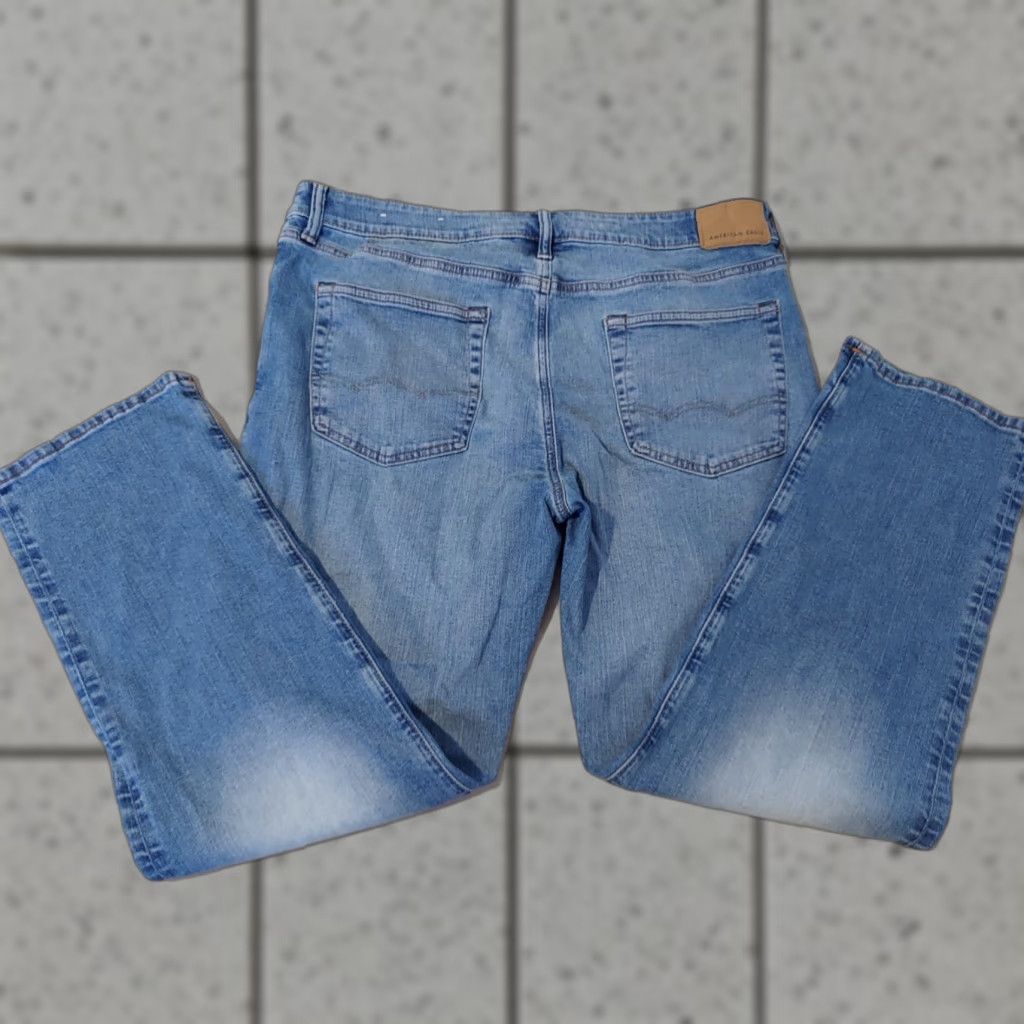 American Eagle Outfitters Mens American Eagle Outfitters Jeans 36x30 38x30 Classic Straight Denim Pants Size US 36 / EU 52 - 1 Thumbnail