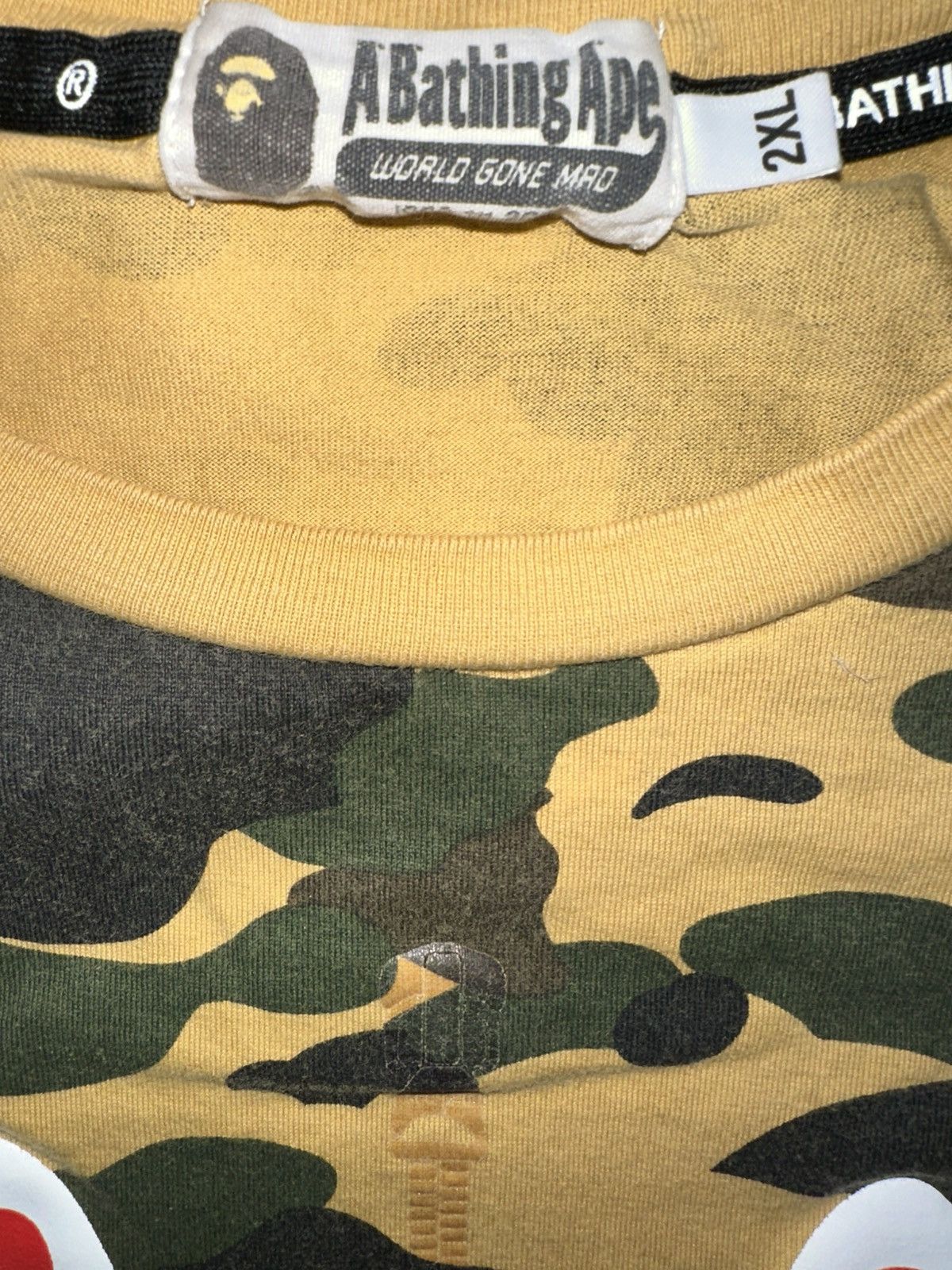 Bape BAPE “Point of No Return” Tee Size US XXL / EU 58 / 5 - 3 Thumbnail