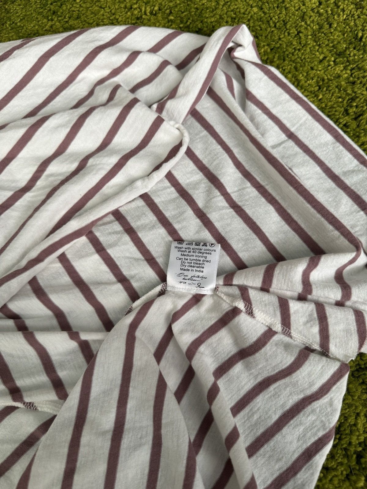 Designer Ewa i Walla avant garde striped dress Size S / US 4 / IT 40 - 8 Thumbnail