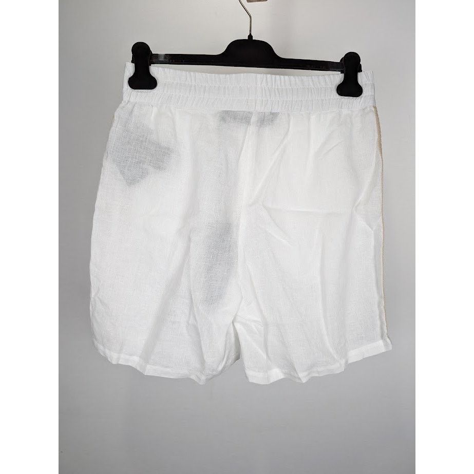 Palm Angels o1rshd1 PA Monogram Track Short in Off White/Black Size US 32 / EU 48 - 10 Thumbnail