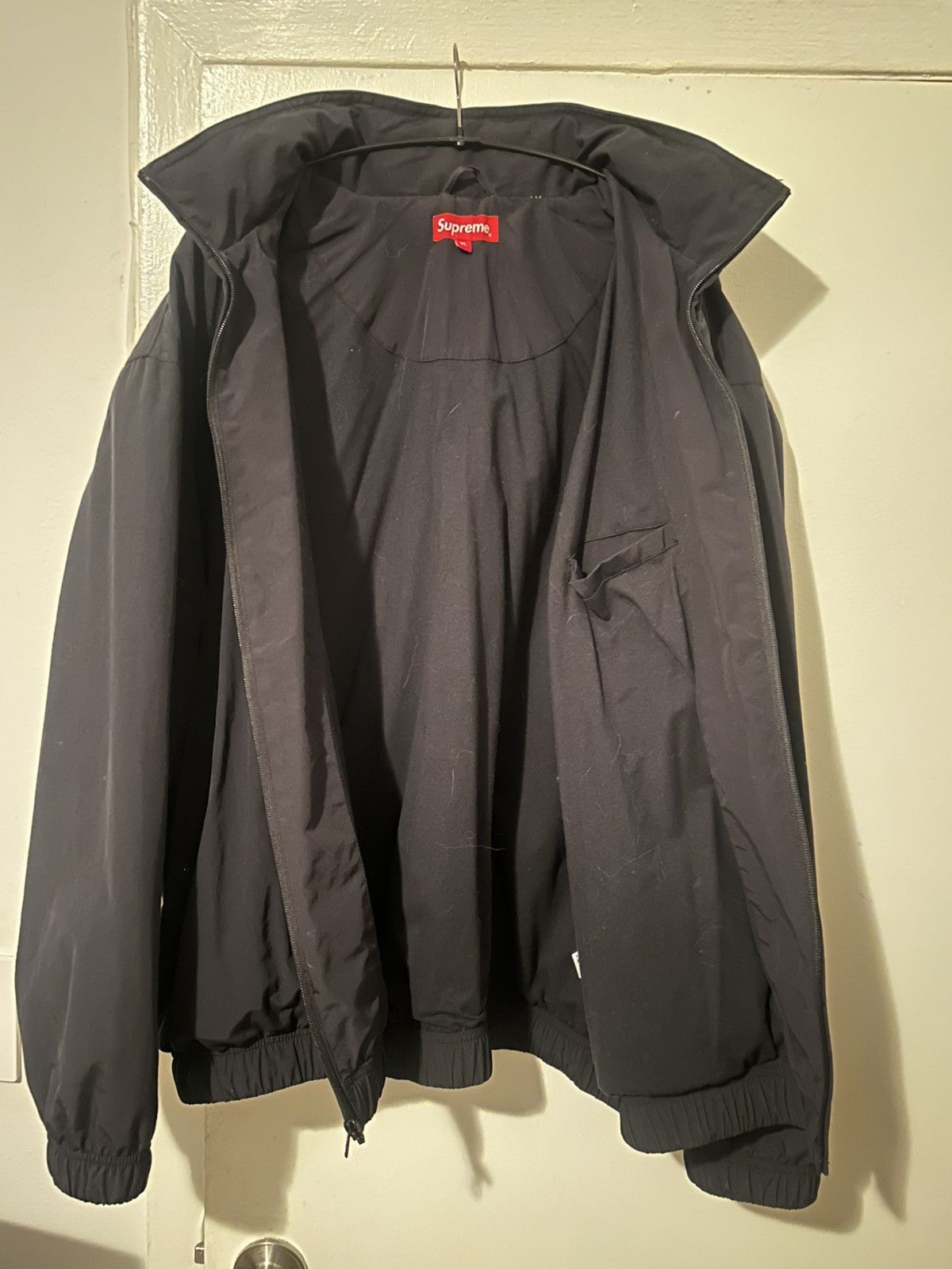 Supreme Black Side Logo Jacket (XL) Size US XL / EU 56 / 4 - 6 Thumbnail