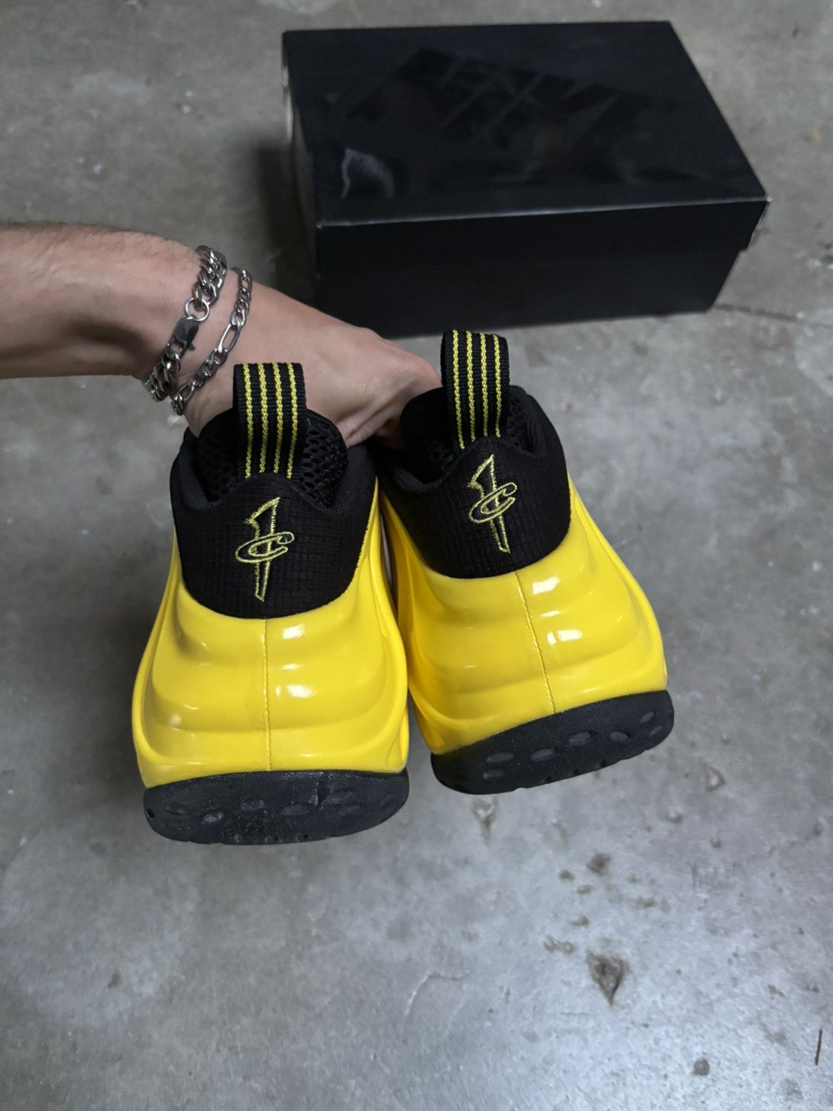Nike Nike Air Foamposite One Wu Tang Mens Optic Size US 12 / EU 45 - 4 Thumbnail