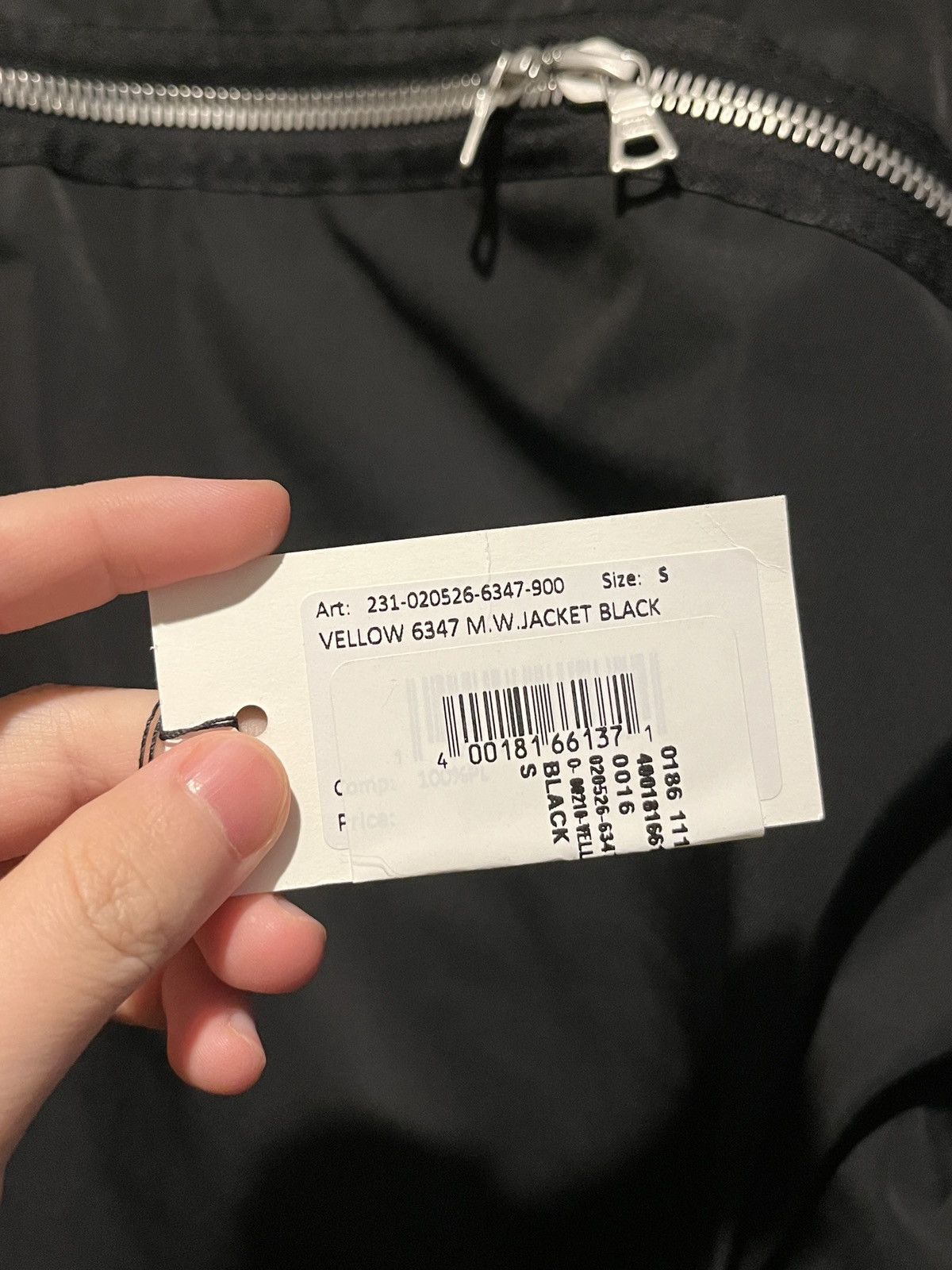 Dries Van Noten Dries Van Noten Black Vellow Back Zip Bomber Size US S / EU 44-46 / 1 - 10 Thumbnail