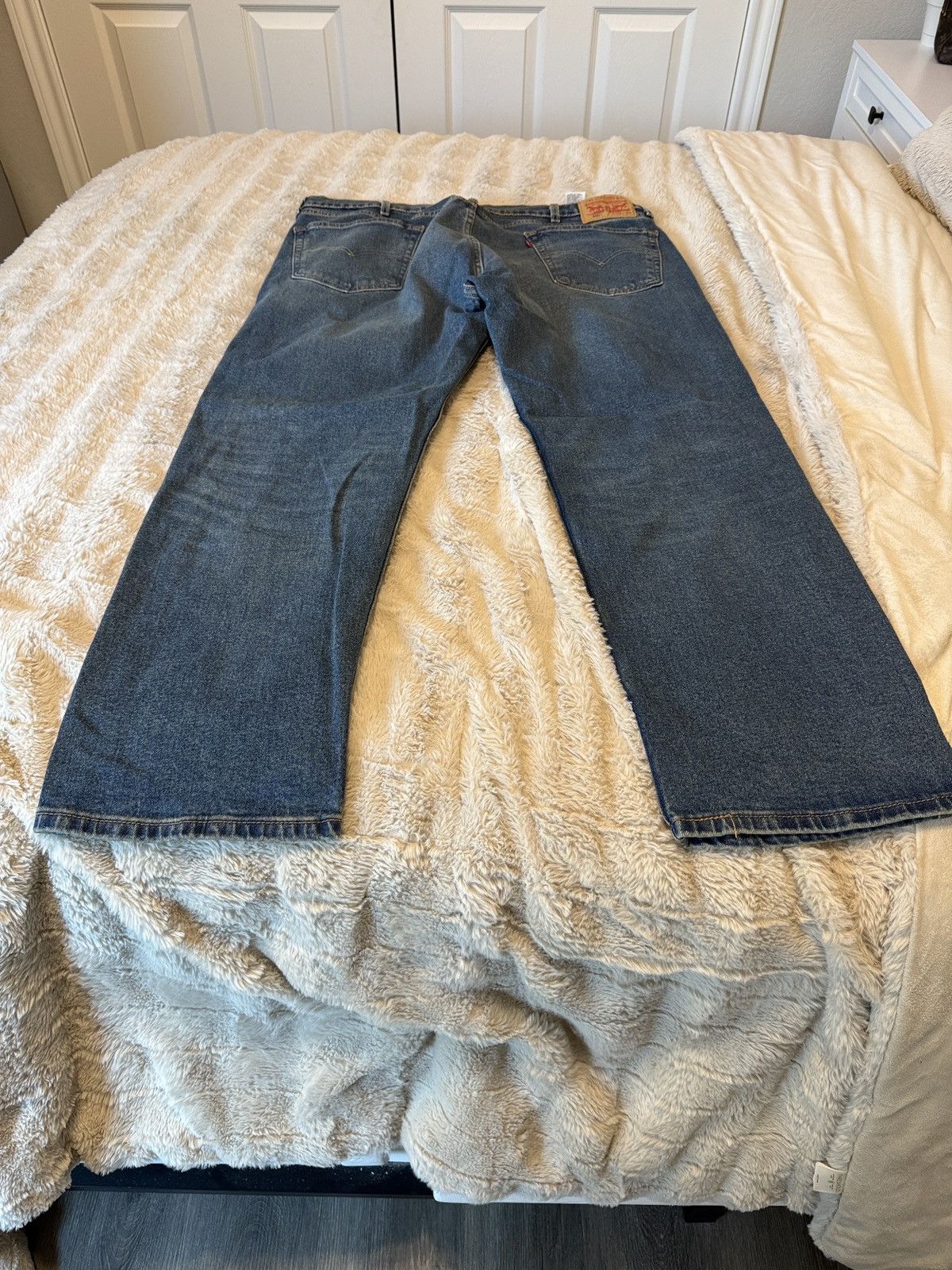 Levi's Levis Mens 505 Jeans 38 x 29 Size US 38 / EU 54 - 3 Thumbnail