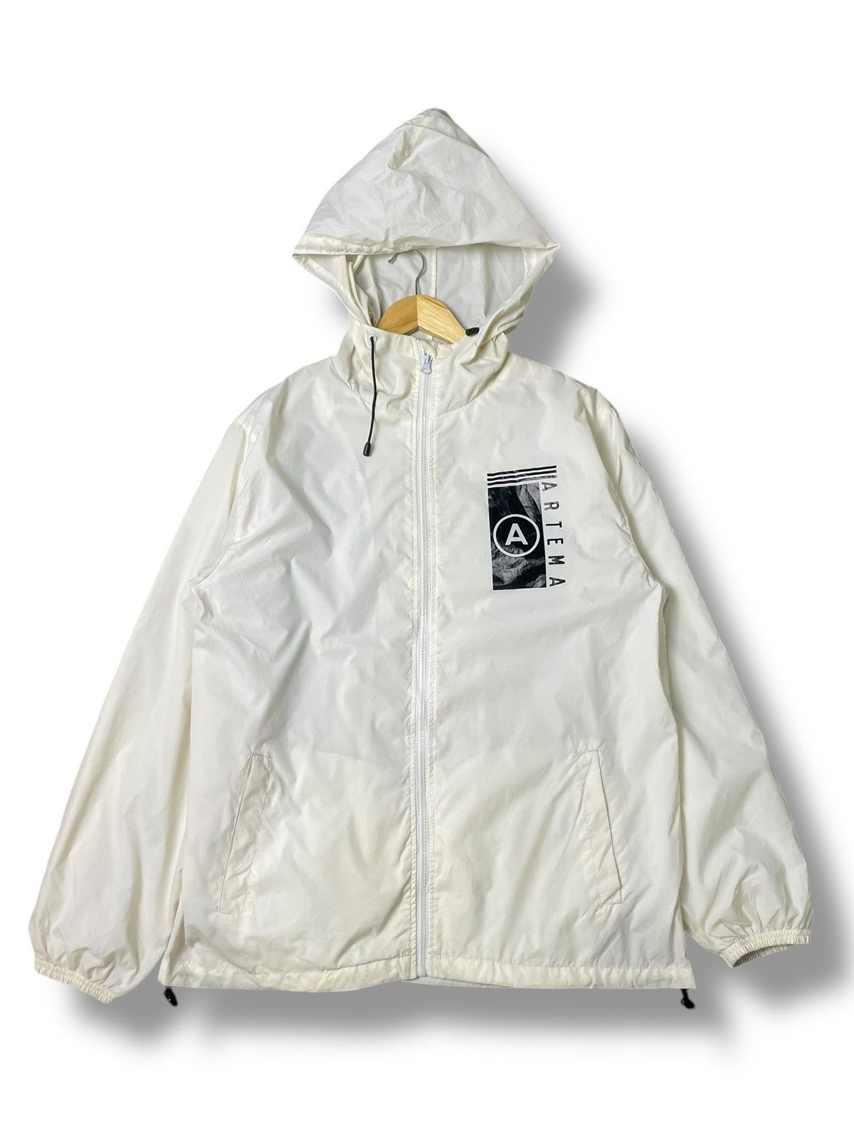 Japanese Brand × Vintage ARAKAI ANTIQUES Sportswear Windbreaker (77) Size US L / EU 52-54 / 3 - 2 Thumbnail