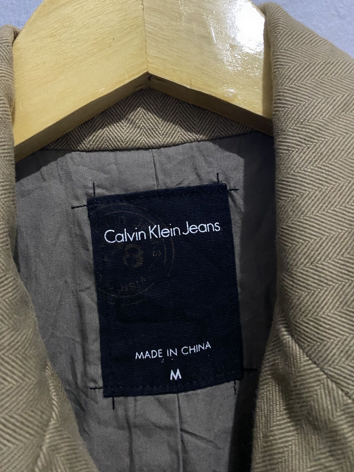 Calvin Klein Calvin Klein Coat Blazer Size 40R - 2 Thumbnail