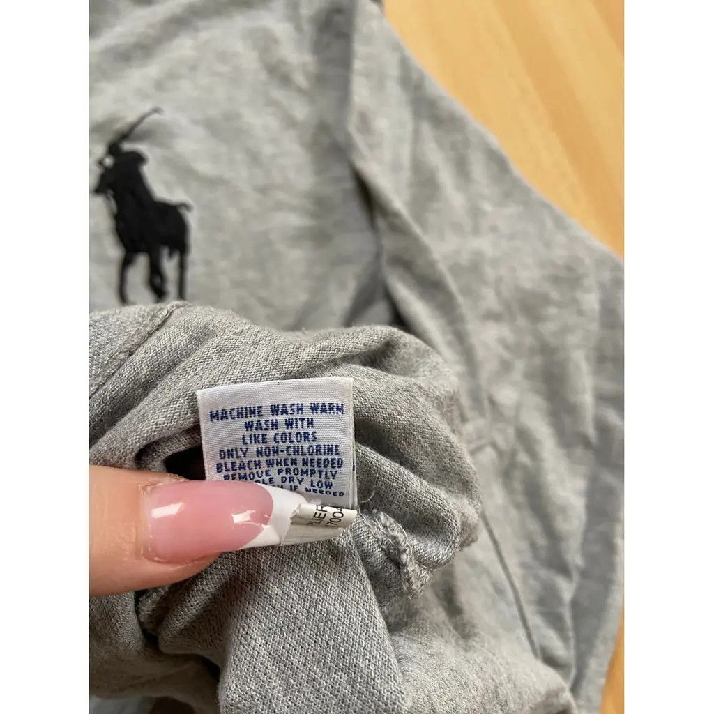 Polo Ralph Lauren Ralph Lauren Pony Long-Sleeve Polo – Grey (Size L) Size US L / EU 52-54 / 3 - 6 Thumbnail