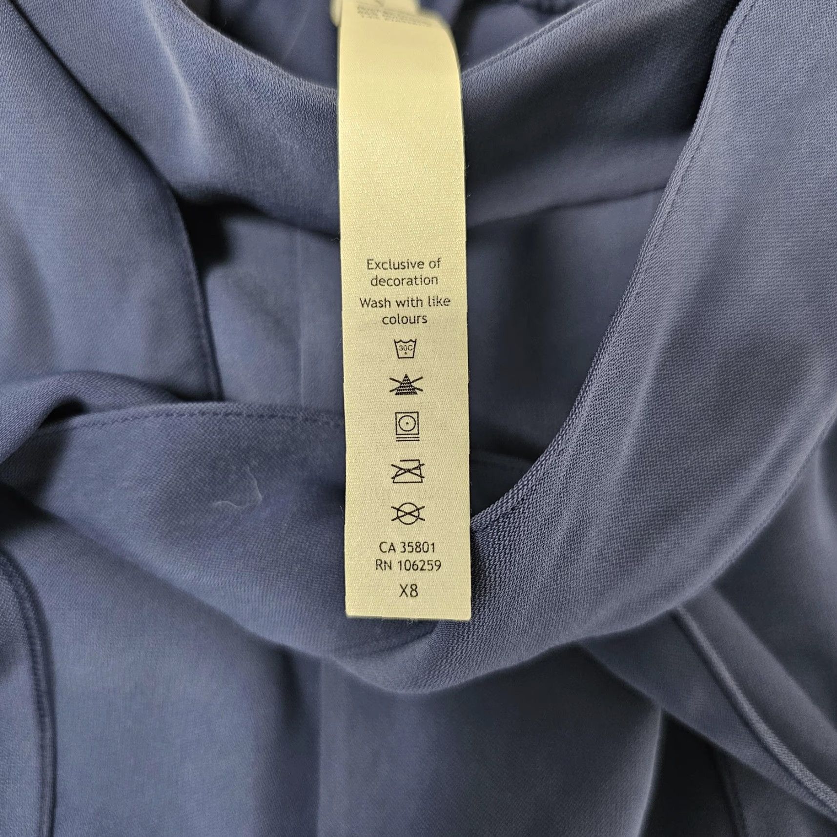 Lululemon Lululemon Pants Womens 2 Blue Paperbag High Rise Wide Leg Belted Pull On Casual Size 26" / US 2 / IT 38 - 4 Thumbnail