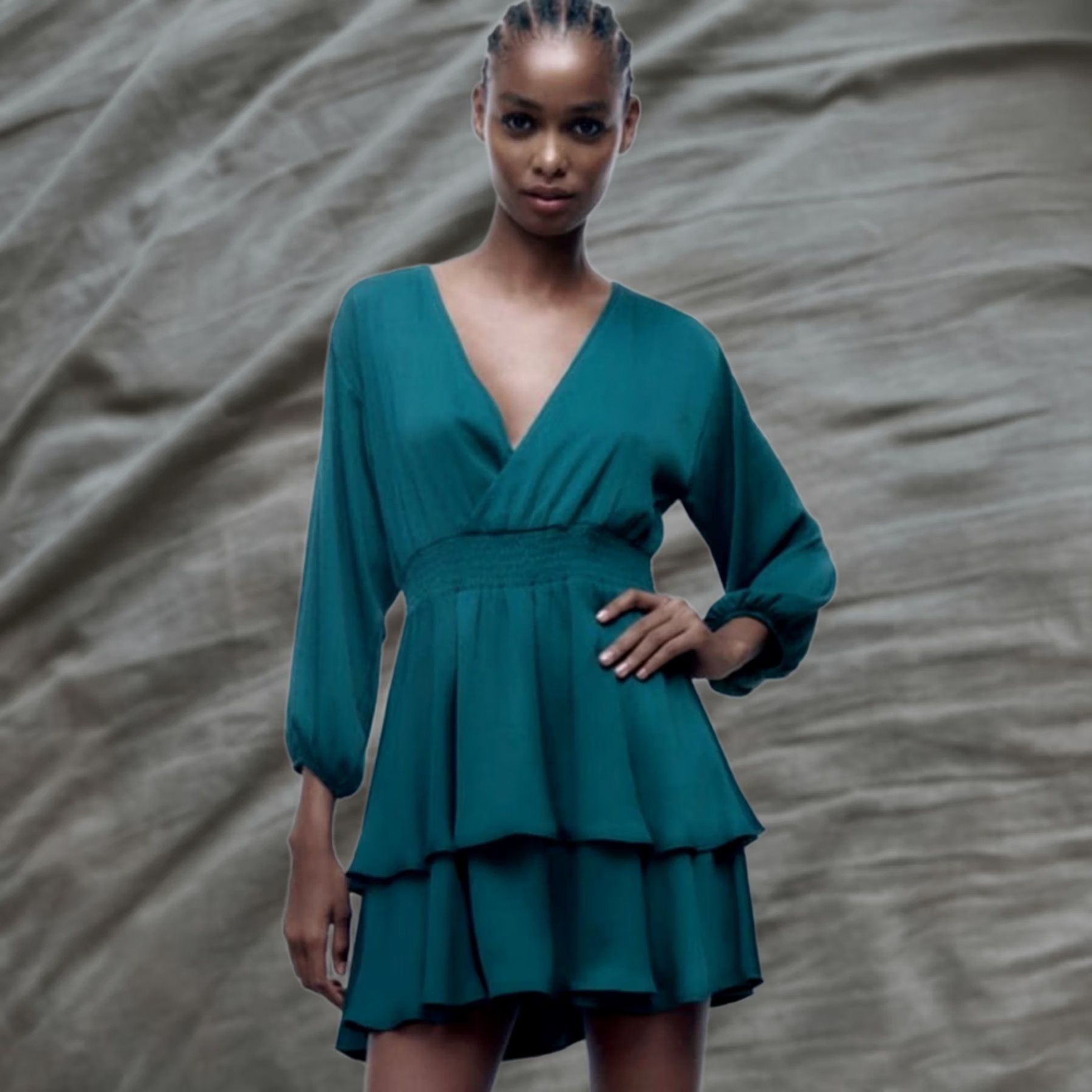 pink peplum dress Knit for Women | Adrianna Rose adding a touch of Collection: WEDDING GUEST/RACES Color:Skyblue Sexy Black Little Dress