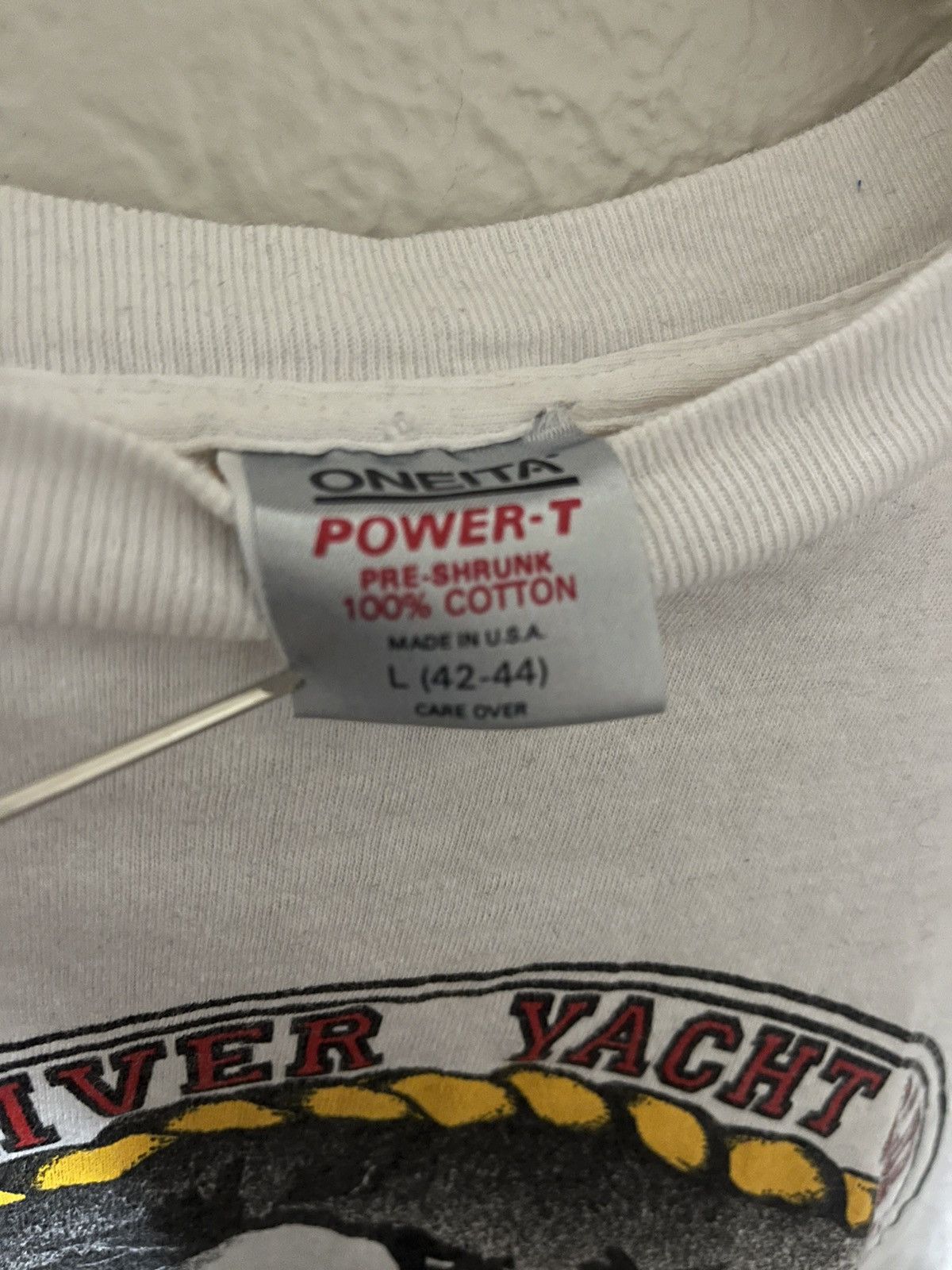 Vintage Vintage 1985 Yacht Club T-Shirt Size US M / EU 48-50 / 2 - 3 Thumbnail
