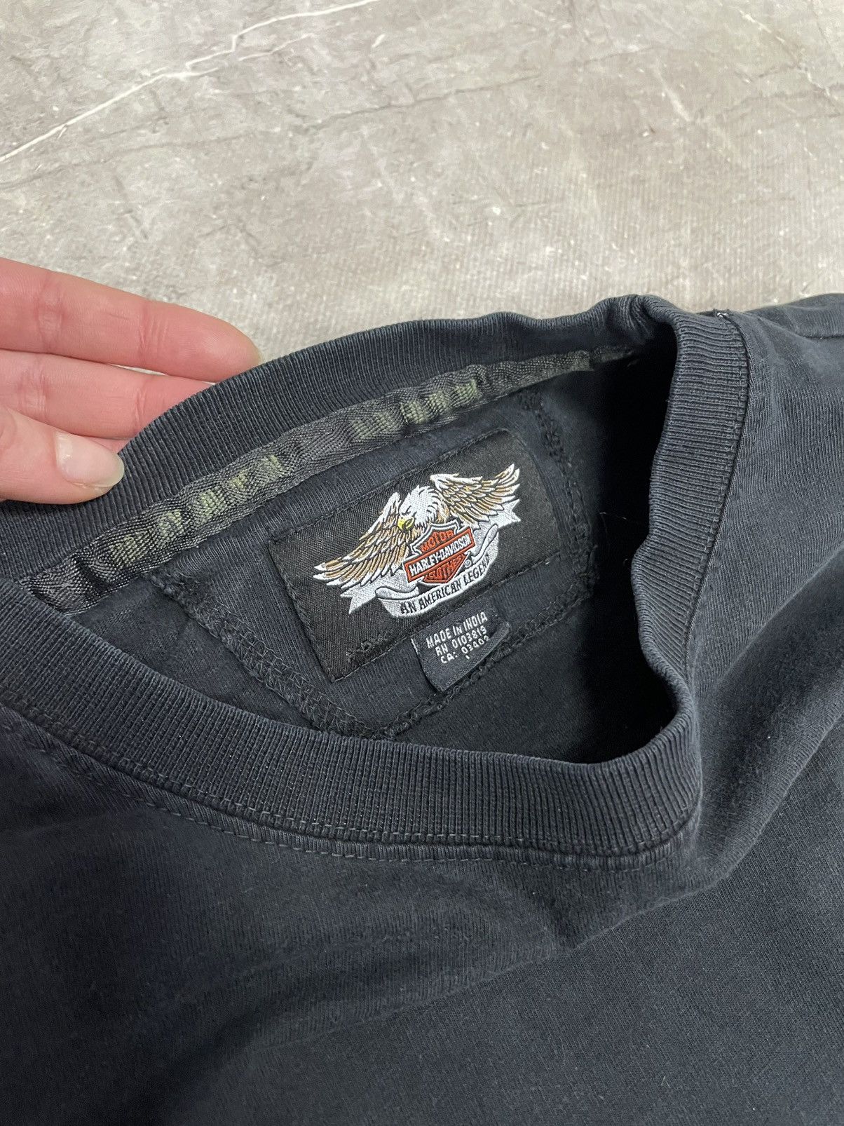 Harley Davidson Harley davidson 90s 3D emblem style long sleeve Size US M / EU 48-50 / 2 - 5 Thumbnail