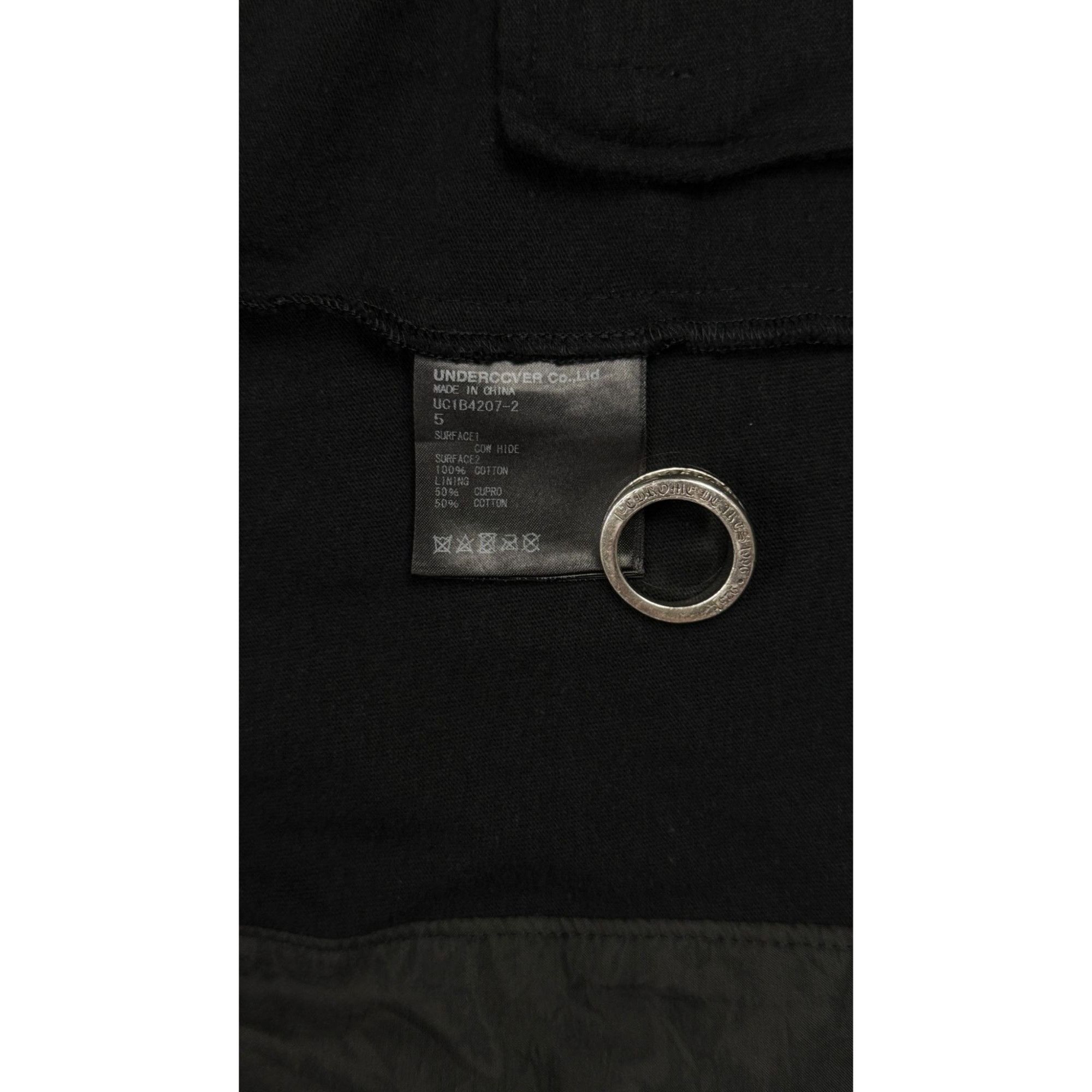 Undercover ♚ Undercover Hybrid Leather Jacket ♚ Size US XL / EU 56 / 4 - 10 Thumbnail