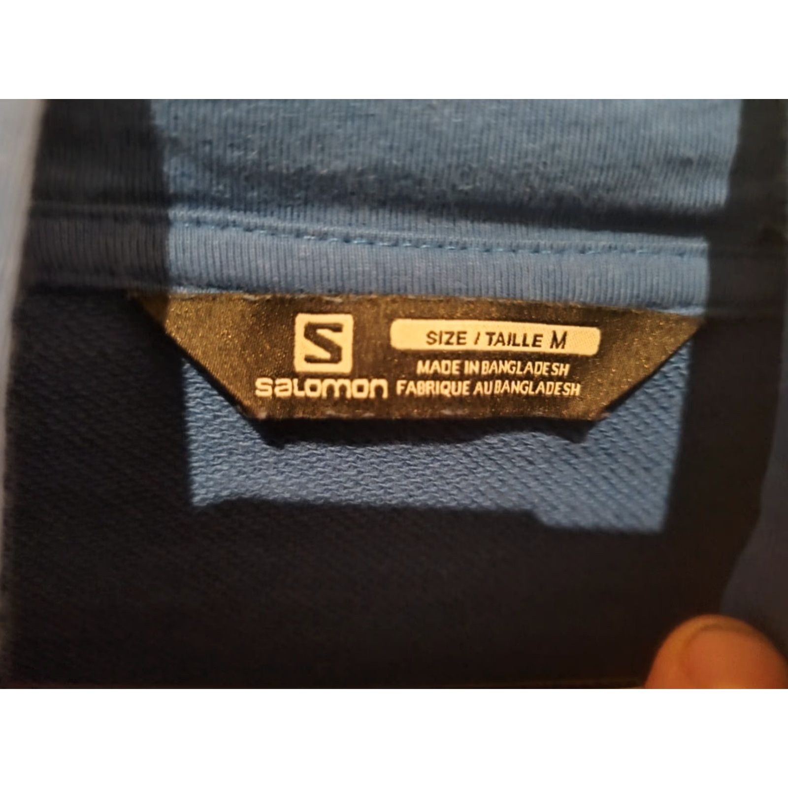Salomon Salomon Hoodie Pullover Kangaroo Pocket Skiing Size M Blue Logo Womens Size M / US 6-8 / IT 42-44 - 6 Thumbnail