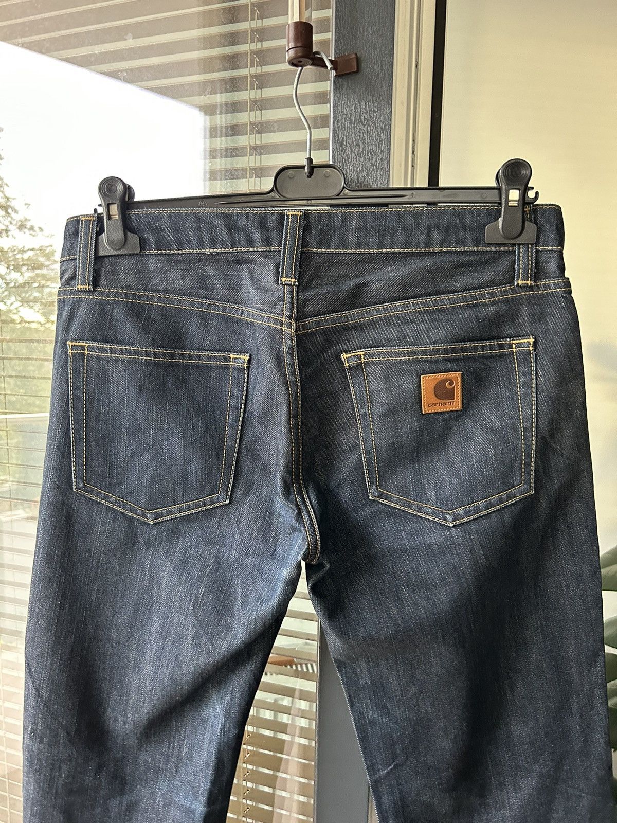 Carhartt × Carhartt Wip Carhartt slim pant leather vintage Size US 28 / EU 44 - 2 Thumbnail