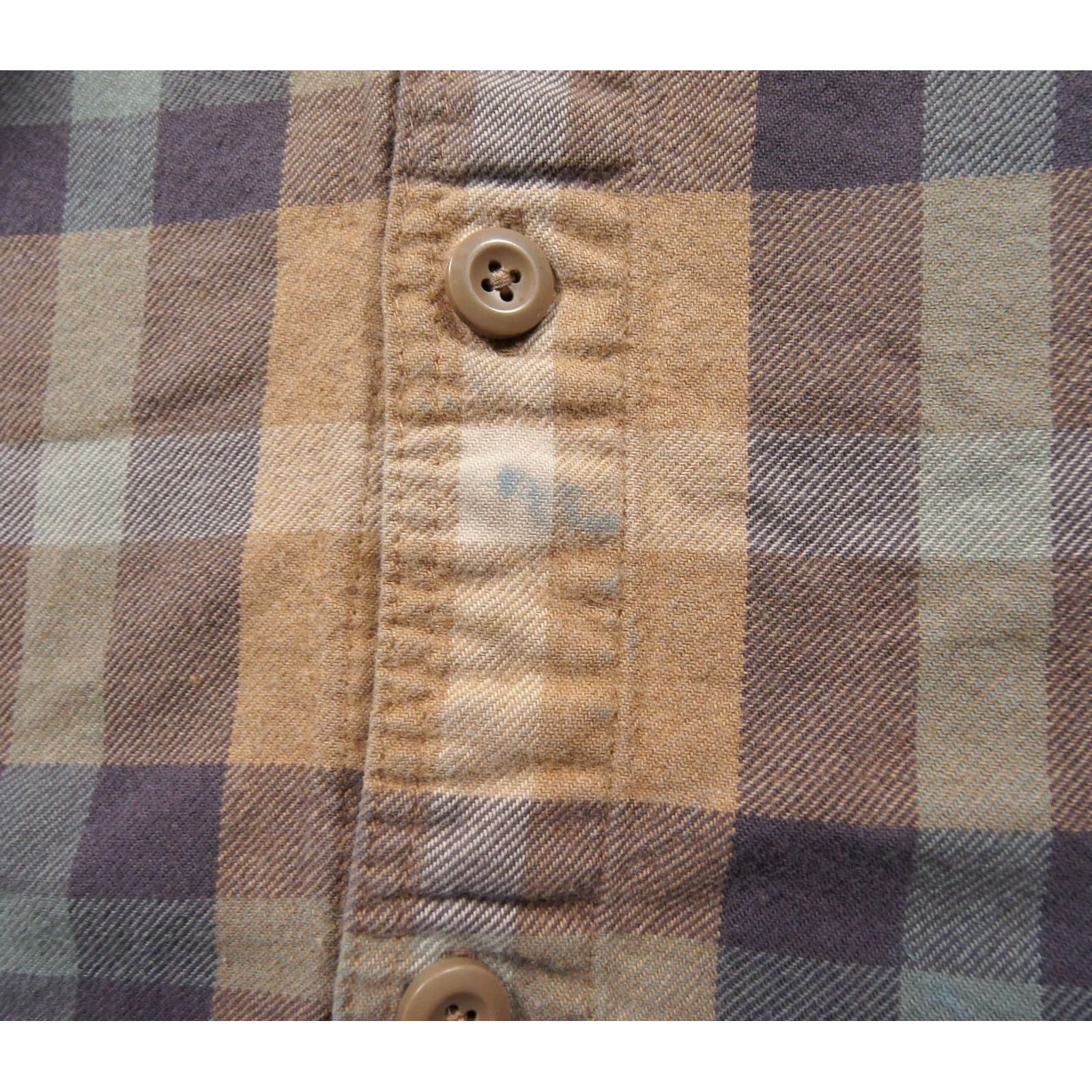 Patagonia Patagonia Shirt Mens Large Beige Button Down Fjord Flannel Plaid Outdoors Adult Size US L / EU 52-54 / 3 - 6 Thumbnail