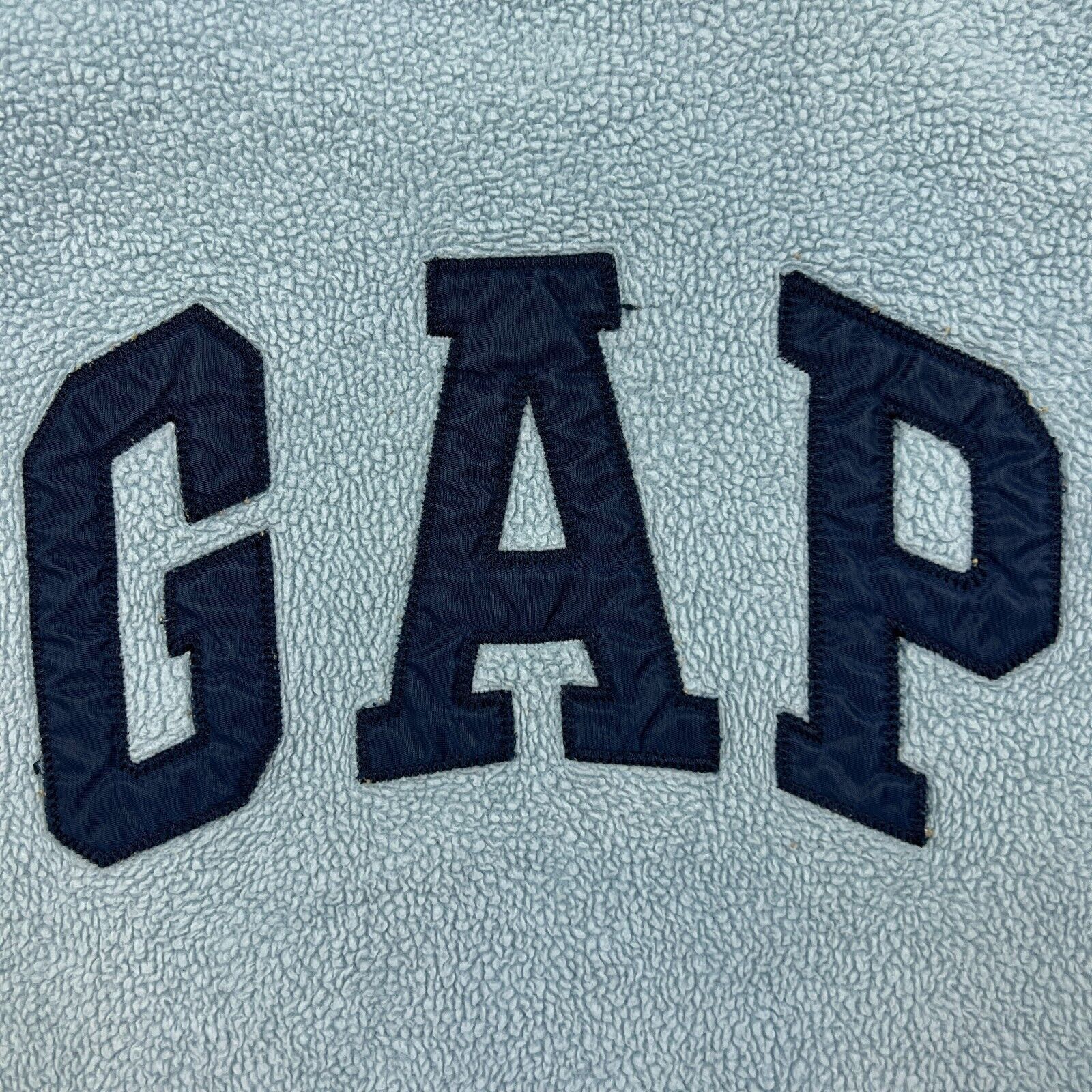 Gap × Vintage Vintage Gap Hoodie XL Spell Out Outdoor Sweater 90s Fleece Size US XL / EU 56 / 4 - 2 Thumbnail