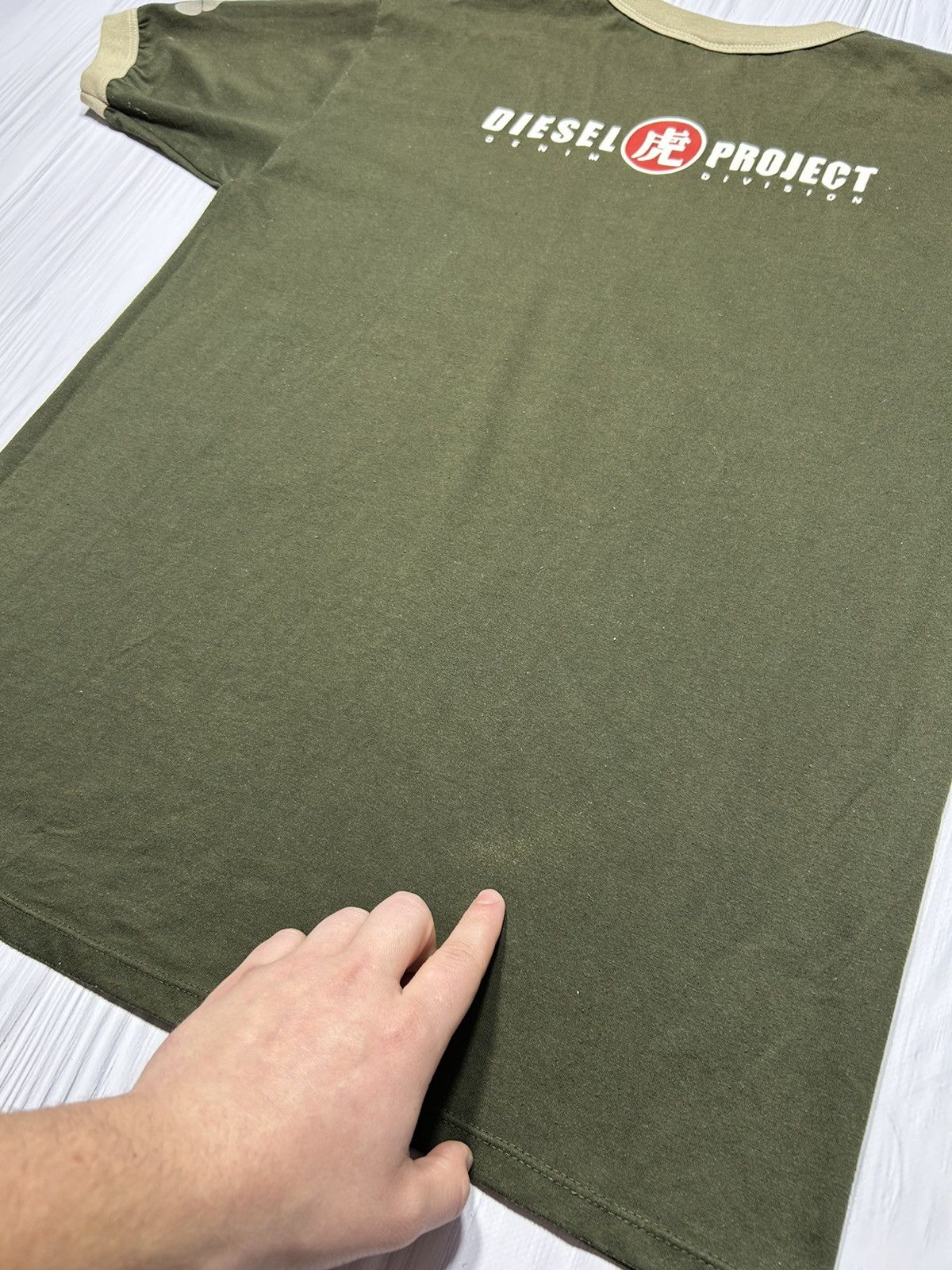 Diesel 🇯🇵 Vintage 90s Diesel Project Japan Big logo t-shirt Rare Size US XL / EU 56 / 4 - 11 Thumbnail
