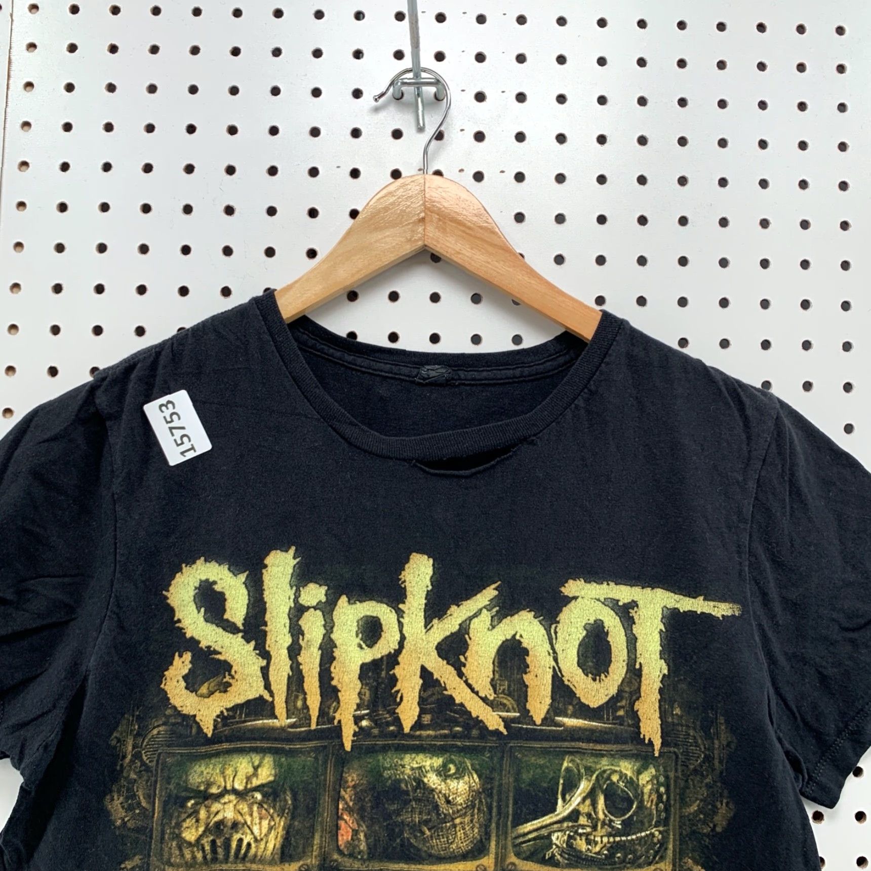 Gildan Slipknot Shirt Summer Tour 2016 Double Sided Concert Black Medium Mens TEE Size US M / EU 48-50 / 2 - 6 Thumbnail