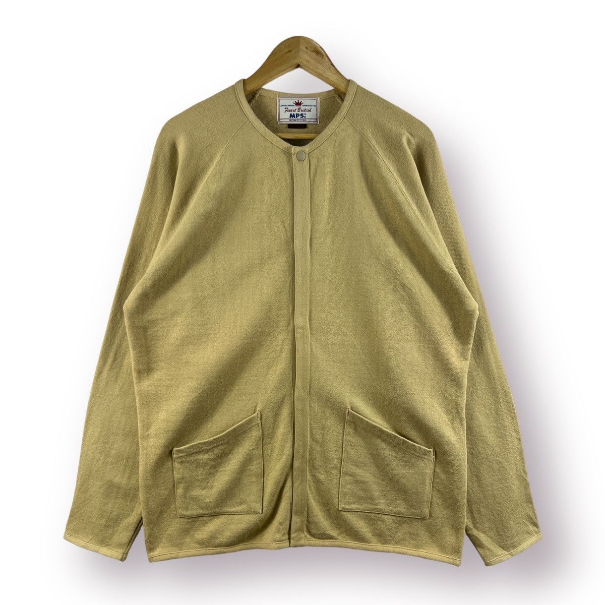 image of South Finest Finest British Melting Pot Studio Button Jacket - XL in Beige, Men's (Size Large)