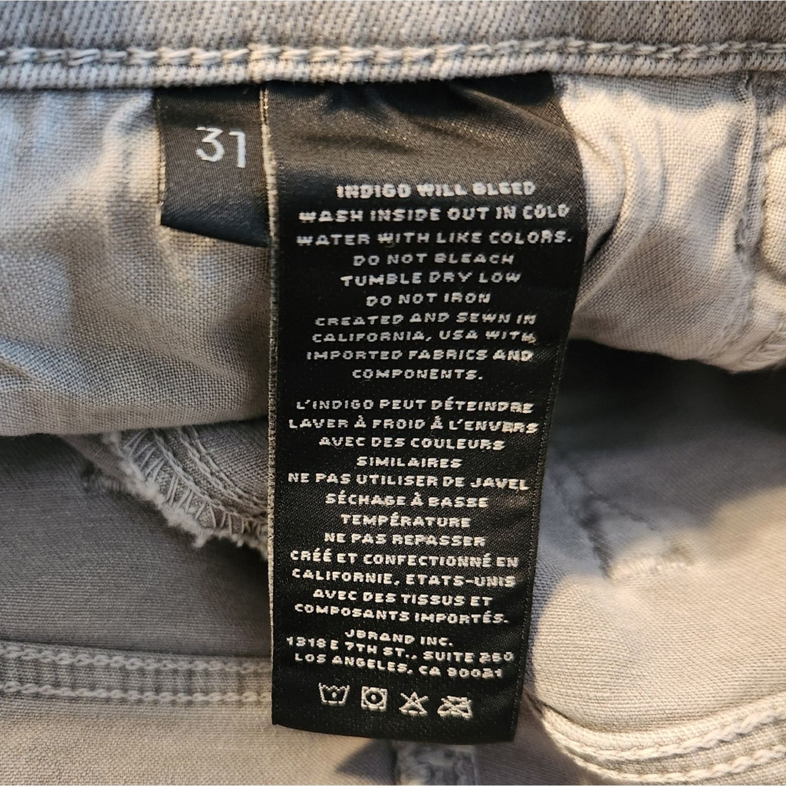 J Brand J Brand Selena Crop Bootcut Jeans in Faded Gibson 31 Size 31" - 14 Thumbnail