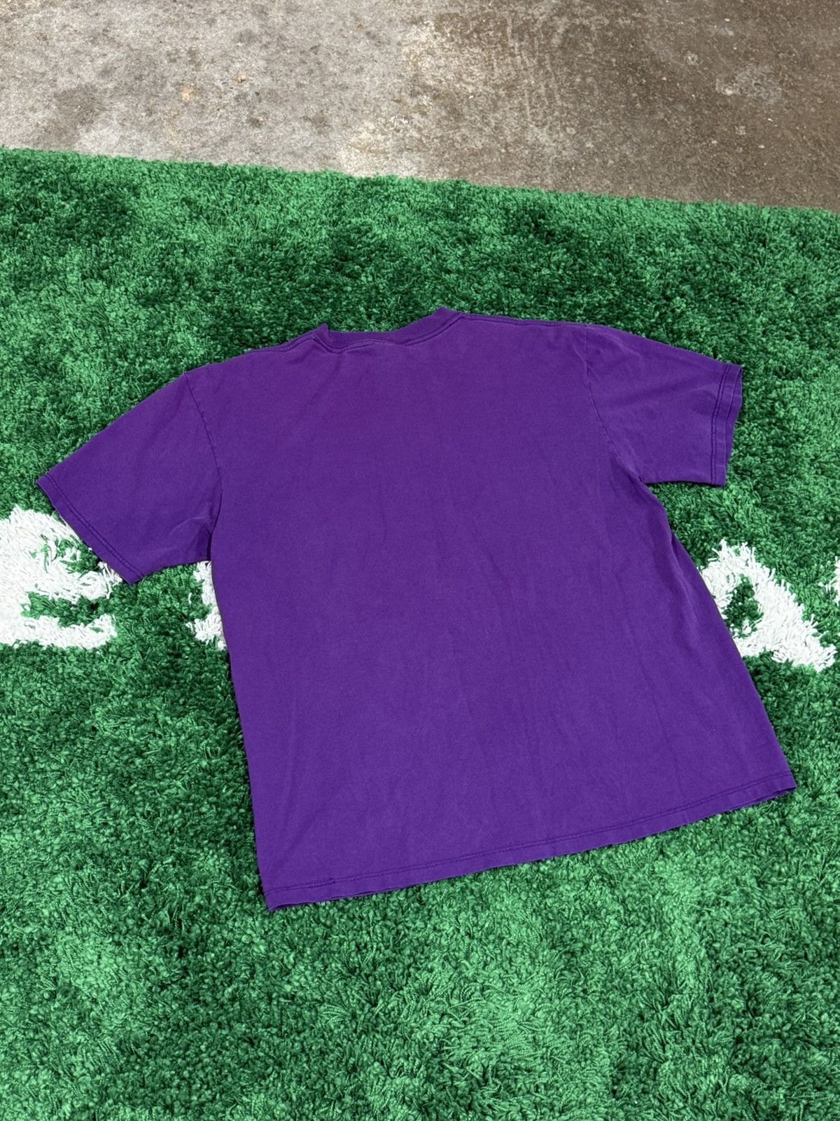 Vintage Vintage Made in USA Hardin Simmons University Purple Tee XL Size US XL / EU 56 / 4 - 4 Thumbnail