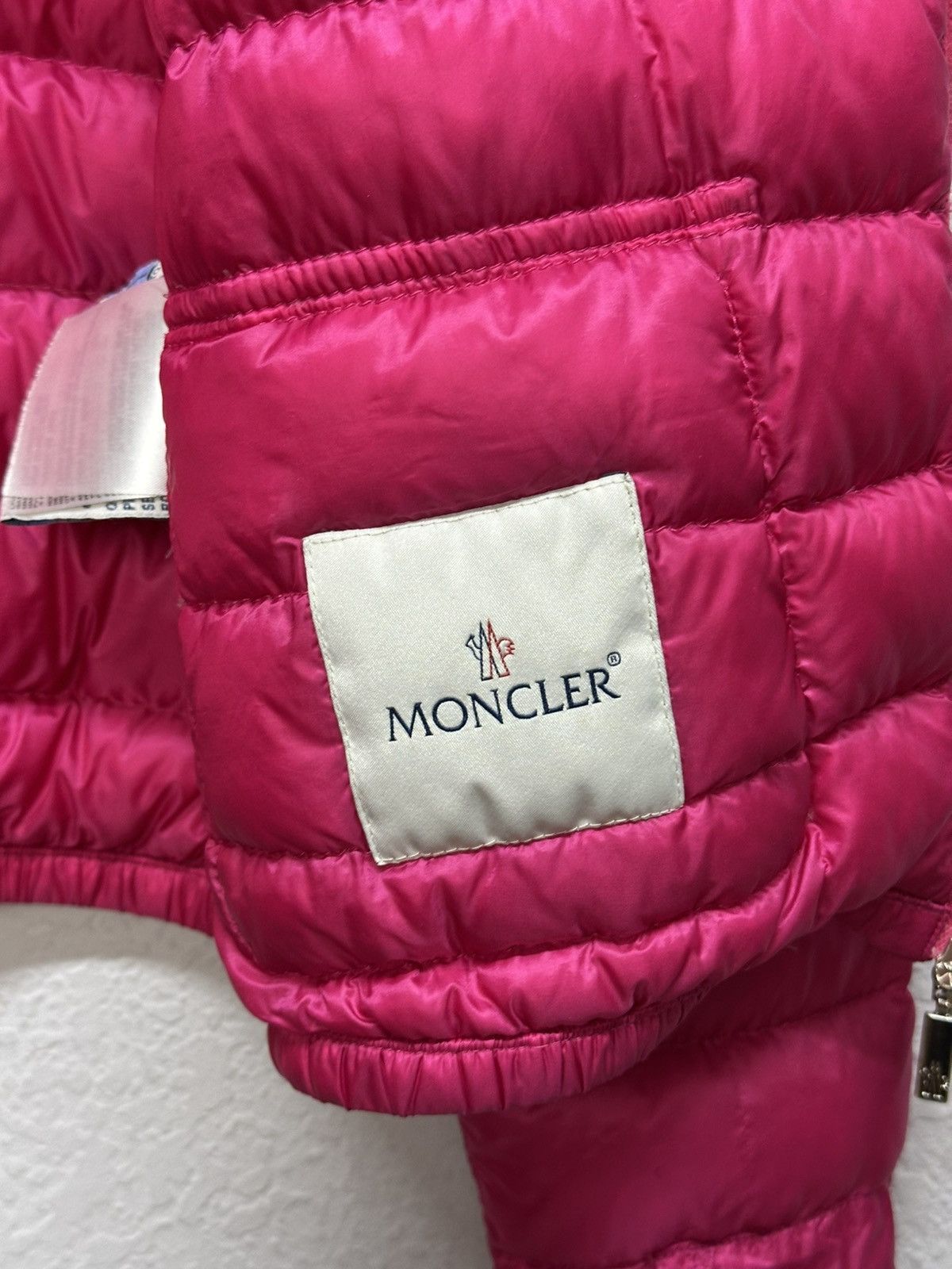 Moncler Moncler Lans Down Puffer Jacket Pink Lightweight Size M / US 6-8 / IT 42-44 - 13 Thumbnail