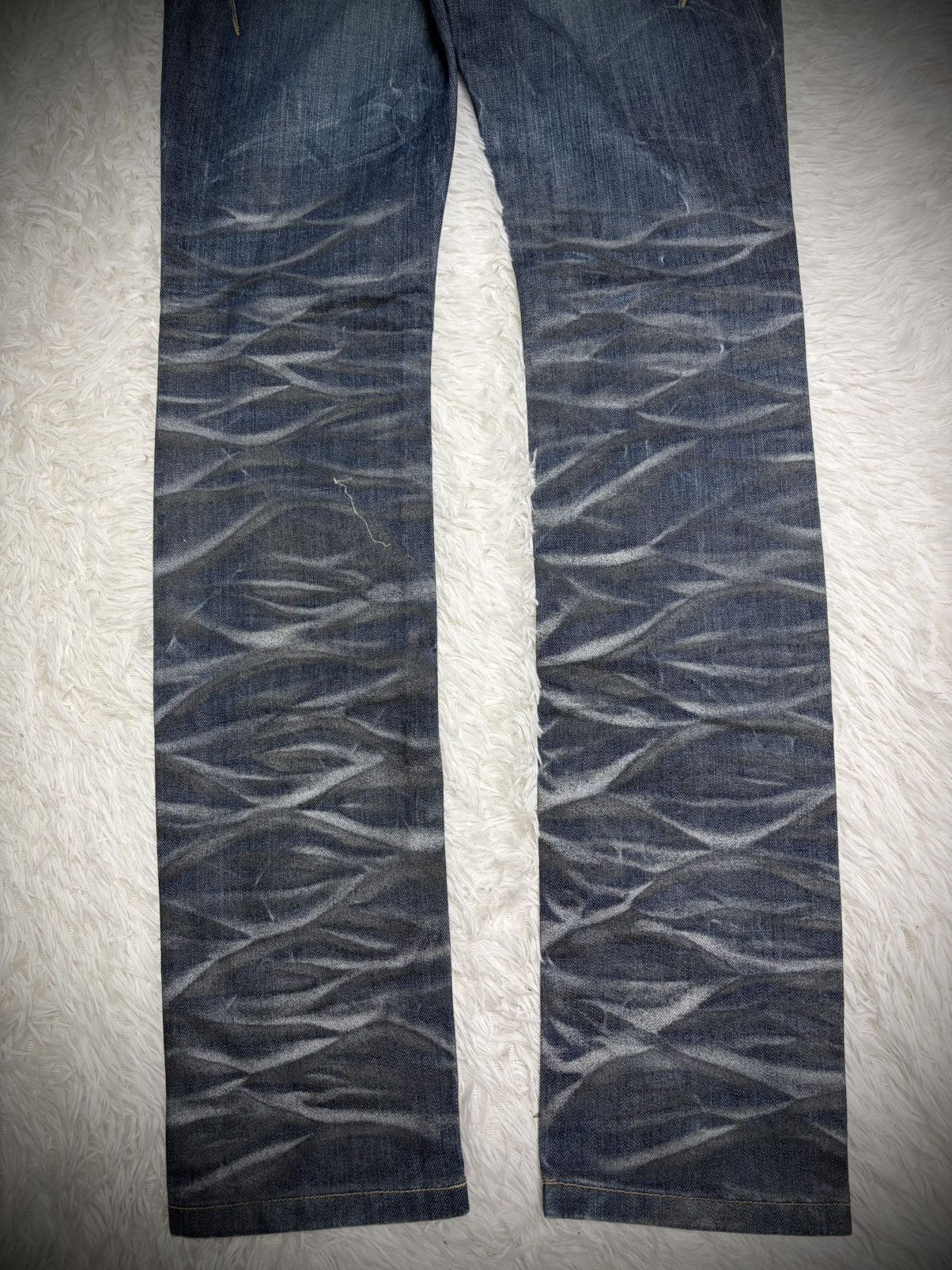 Japanese Brand Rare Neil Barrett luster whisker denim Size US 34 / EU 50 - 8 Thumbnail