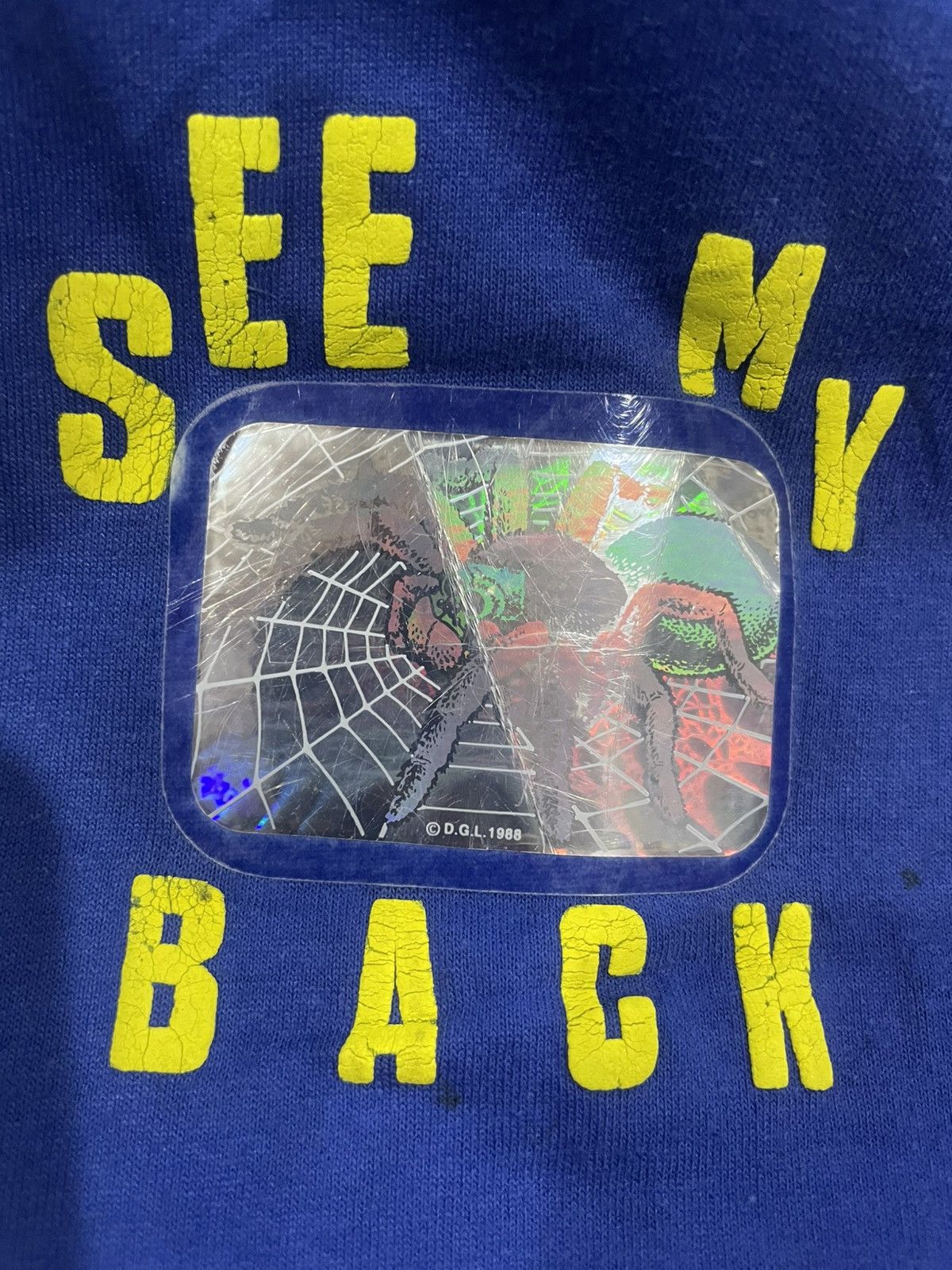 Vintage Very Rare 1988 Lazer Vision by Diversified Graphics Tee Size US S / EU 44-46 / 1 - 19 Thumbnail