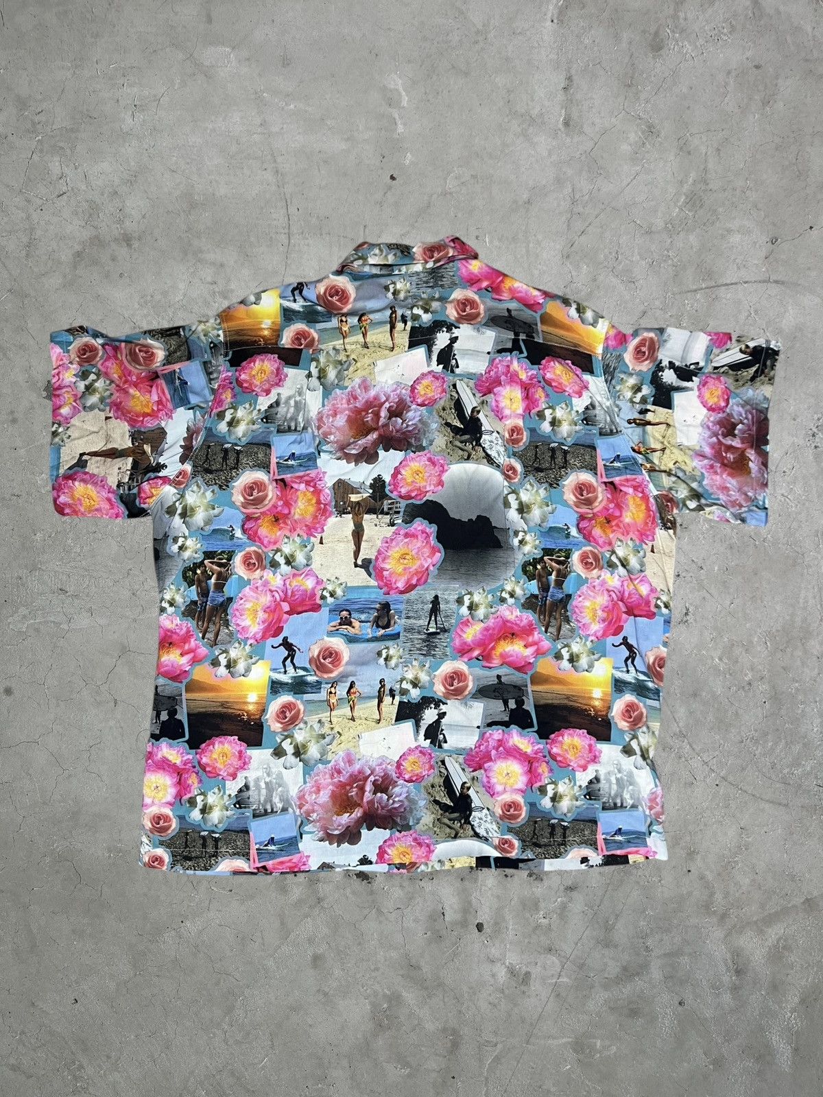 Chrome Hearts Chrome Hearts Silk Photo Graphic Button Up Shirt Size US XXL / EU 58 / 5 - 2 Thumbnail