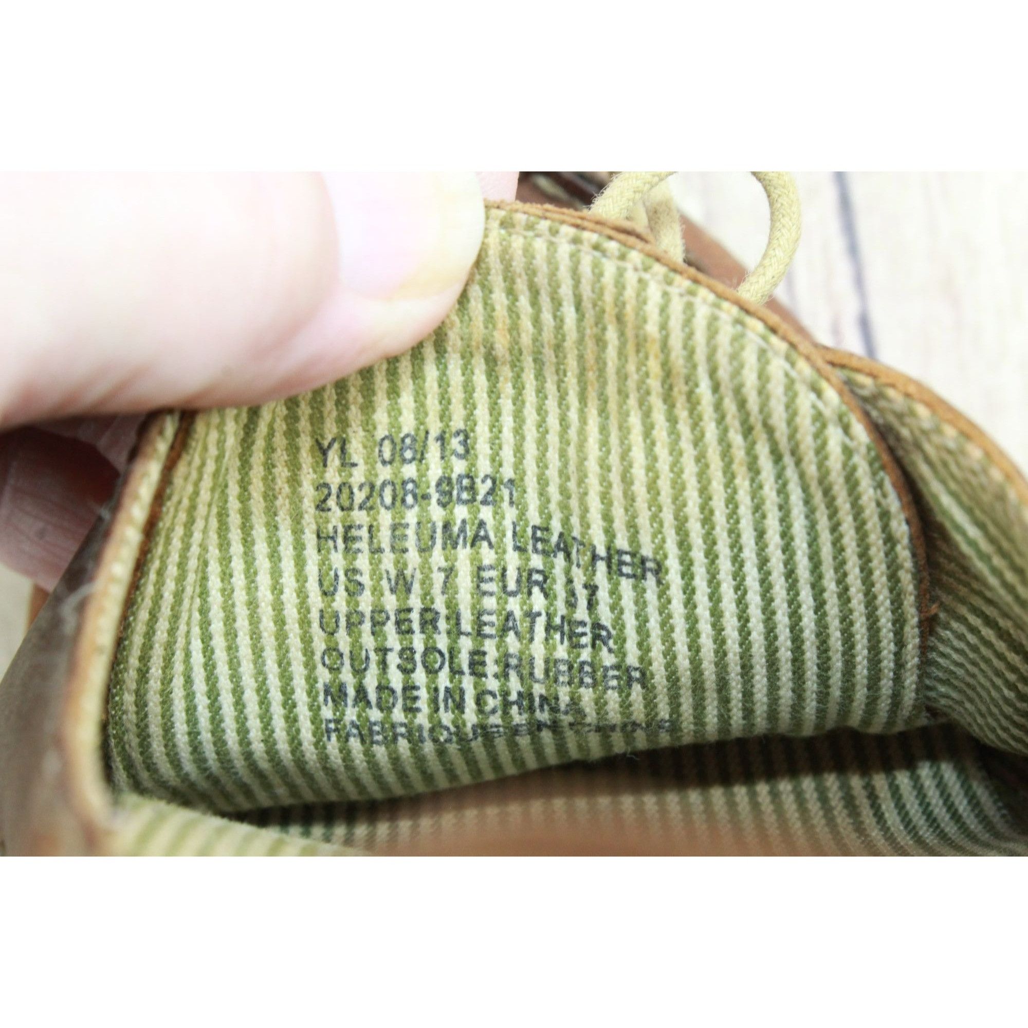 Olukai Olukai Heleuma Women's Leather Comfort Flat Loafer Shoes Size US 7 / IT 37 - 8 Thumbnail