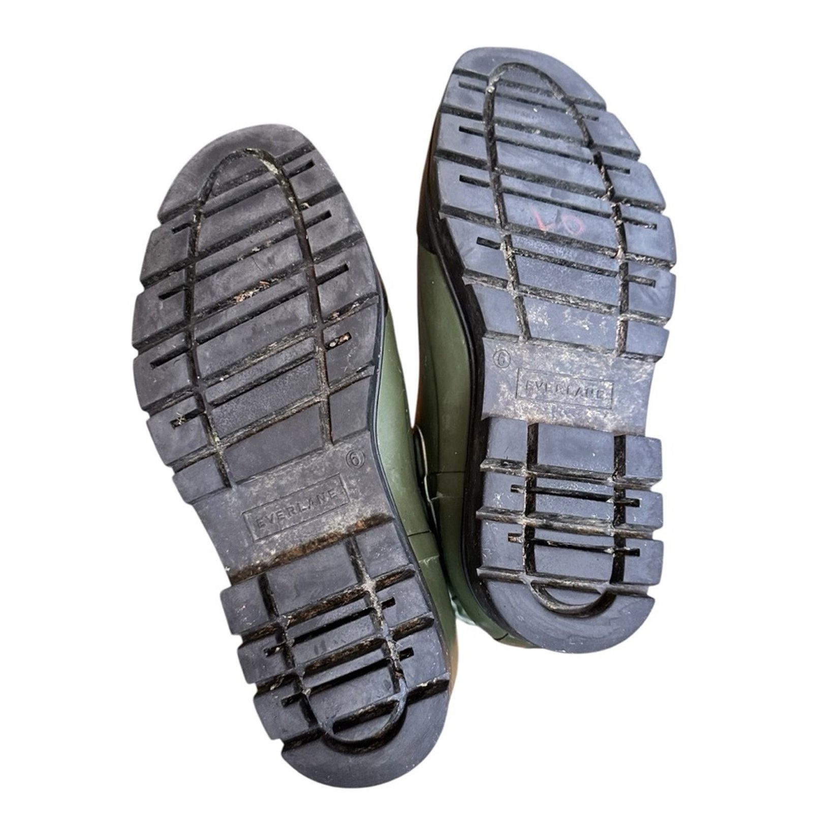 Everlane Everlane The Rain Boots - Size 6 - Surplus Green/Black Size US 6 / IT 36 - 11 Thumbnail
