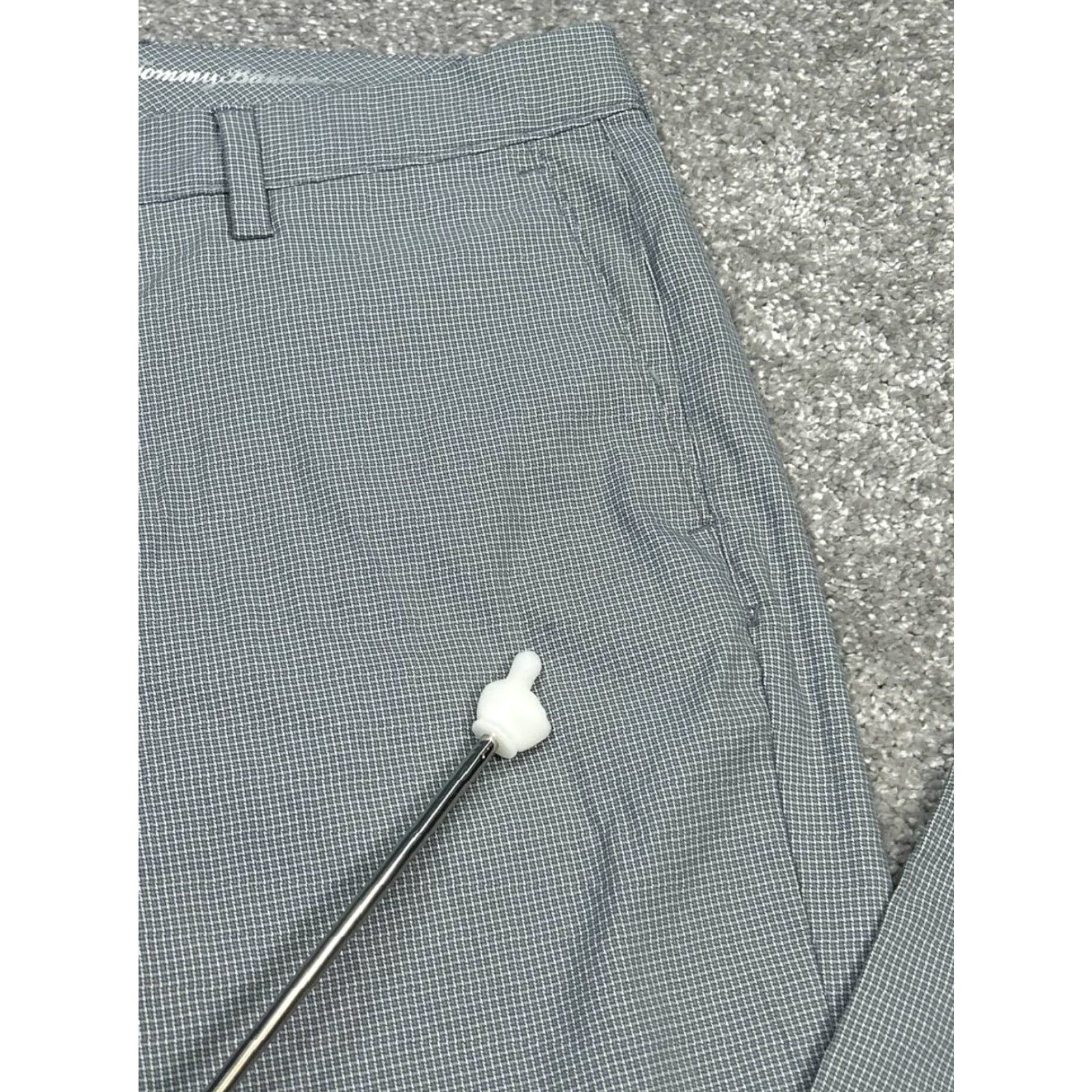 Tommy Bahama Tommy Bahama Performance Chino Pants Mens 36x32 Gray Check Straight Leg Size US 36 / EU 52 - 7 Thumbnail