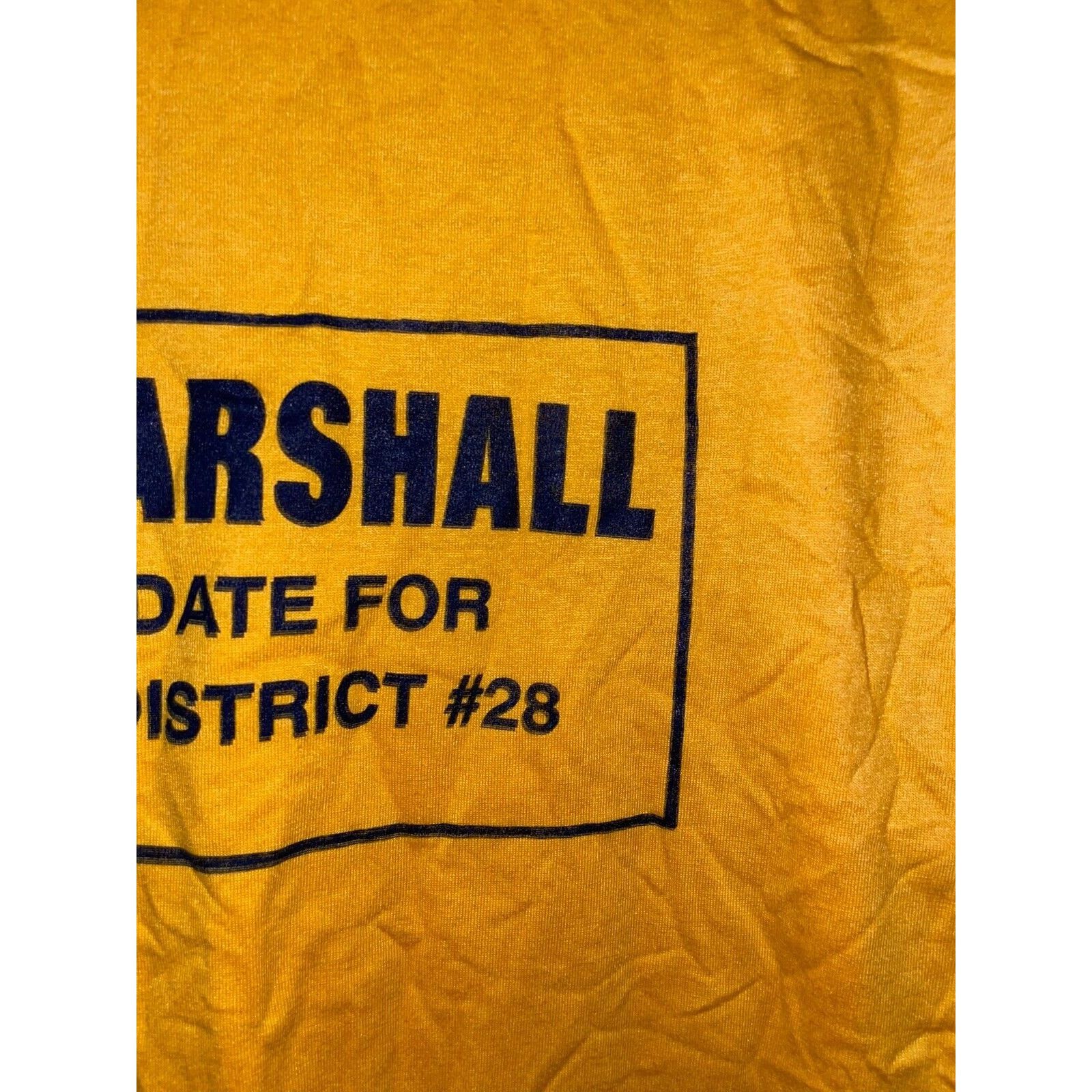 Jerzees Vintage Rod Marshall Shirt Candidate #28 Shirt Large 90s Size US L / EU 52-54 / 3 - 5 Thumbnail
