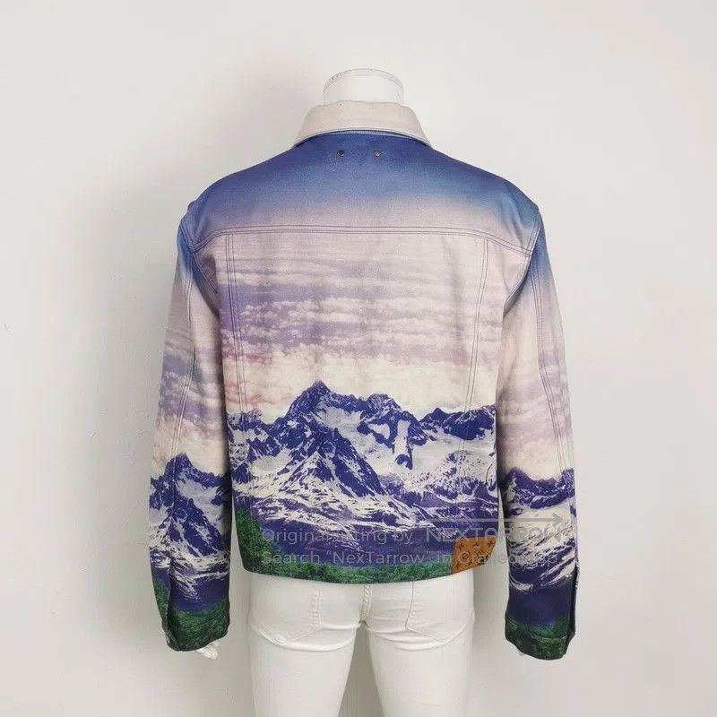 Louis Vuitton Louis Vuitton Scenic Print Long Sleeve Shirt. Size US XXL / EU 58 / 5 - 2 Thumbnail