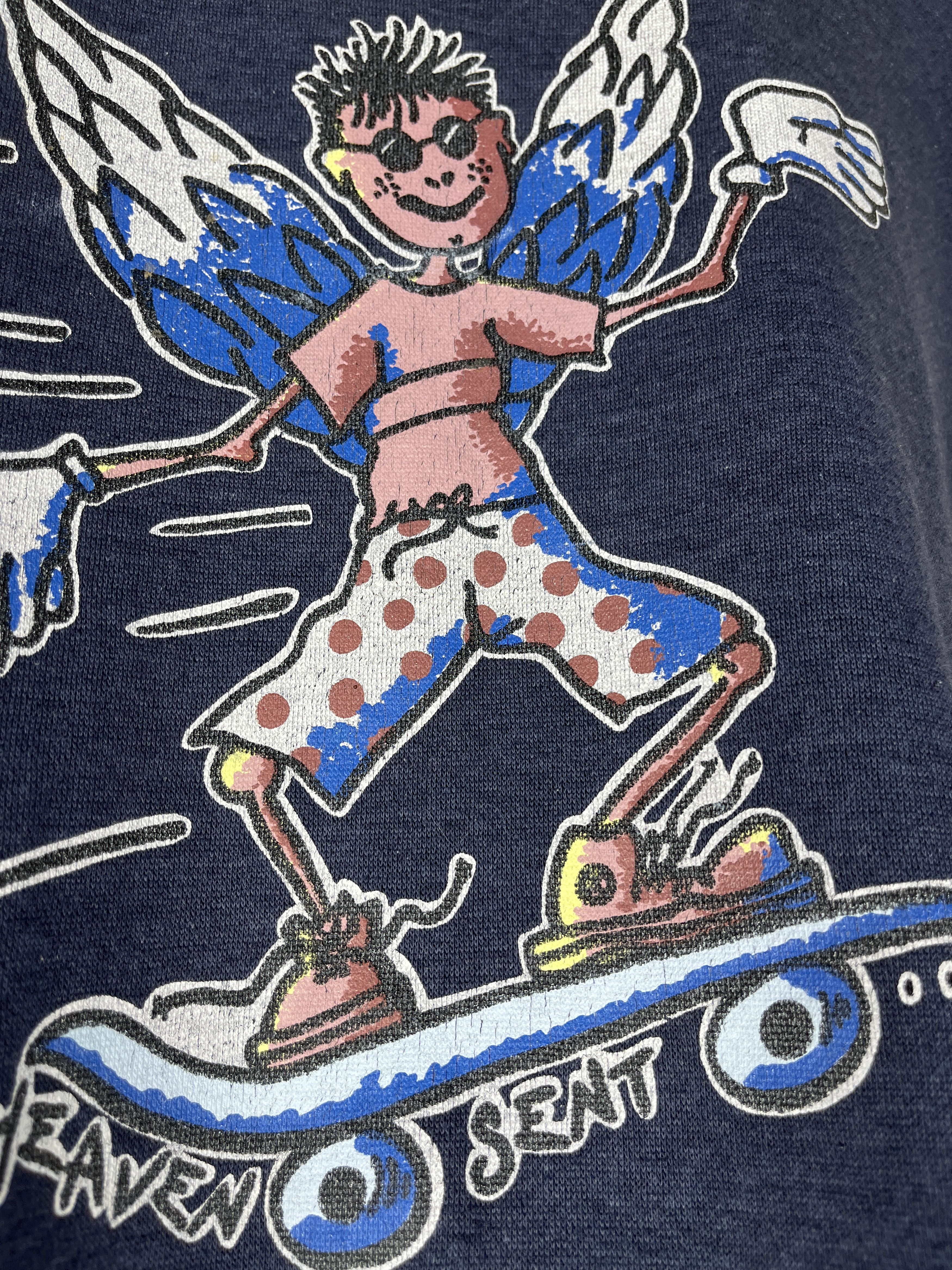 Hook-Ups Vintage Gold Coast Heaven Sent Skate Sweatshirt Size US S / EU 44-46 / 1 - 5 Thumbnail