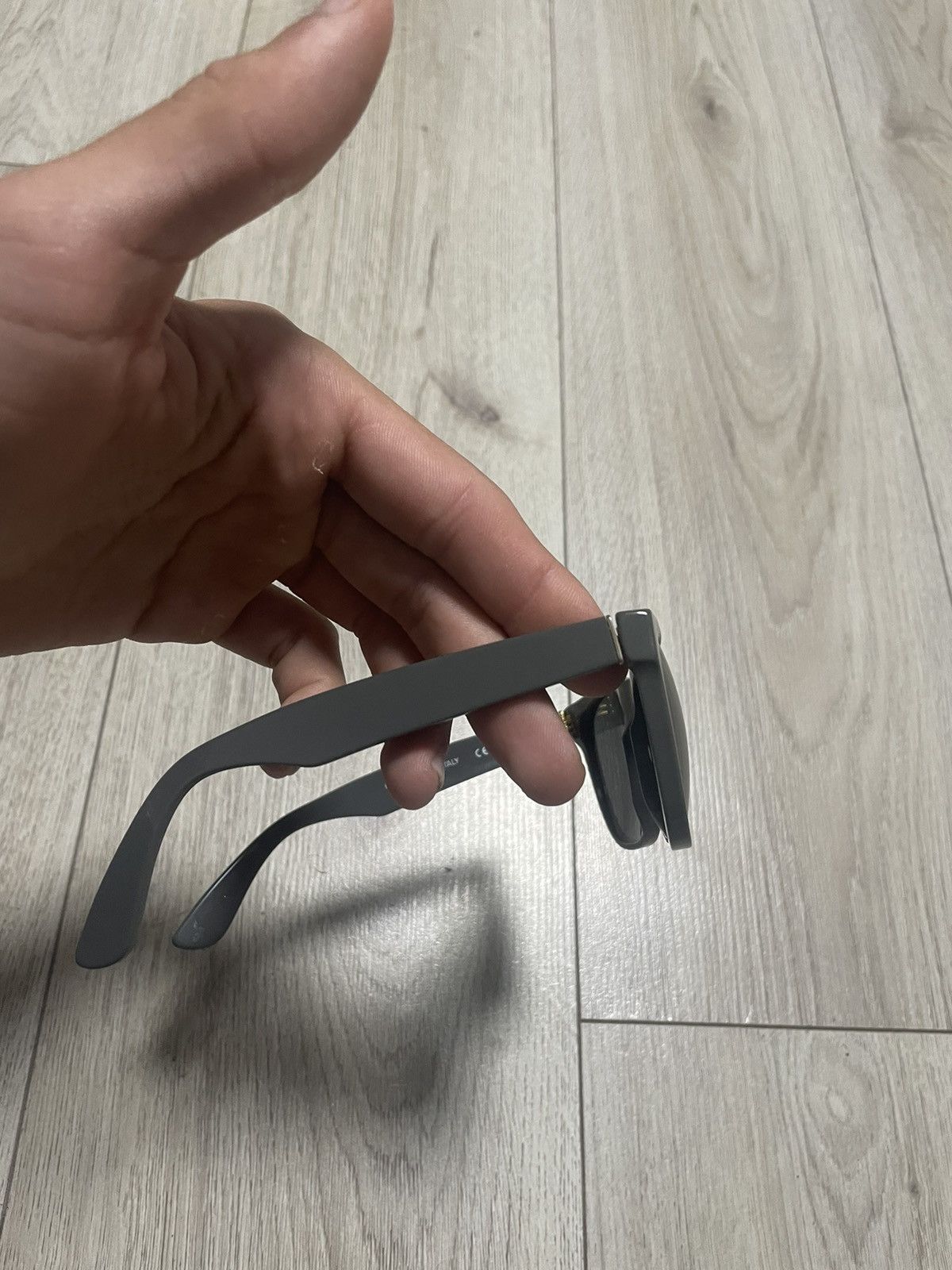 Retrosuperfuture Classic Gray-Green Sunglasses Size ONE SIZE - 3 Thumbnail