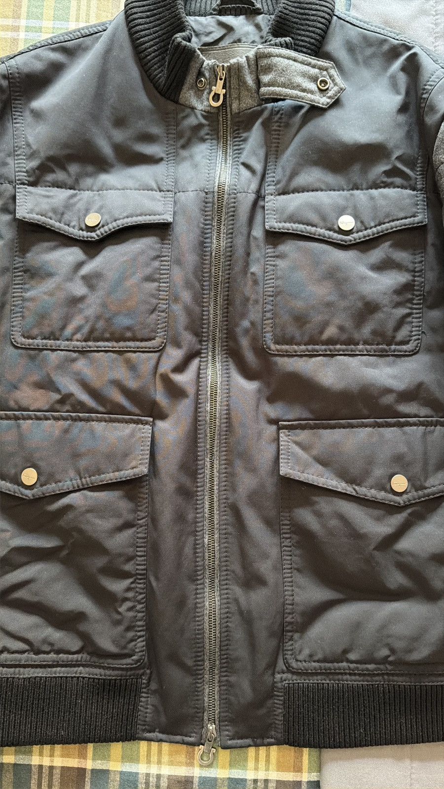 Salvatore Ferragamo Salvatore Ferragamo Black Jacket Size US XL / EU 56 / 4 - 3 Thumbnail
