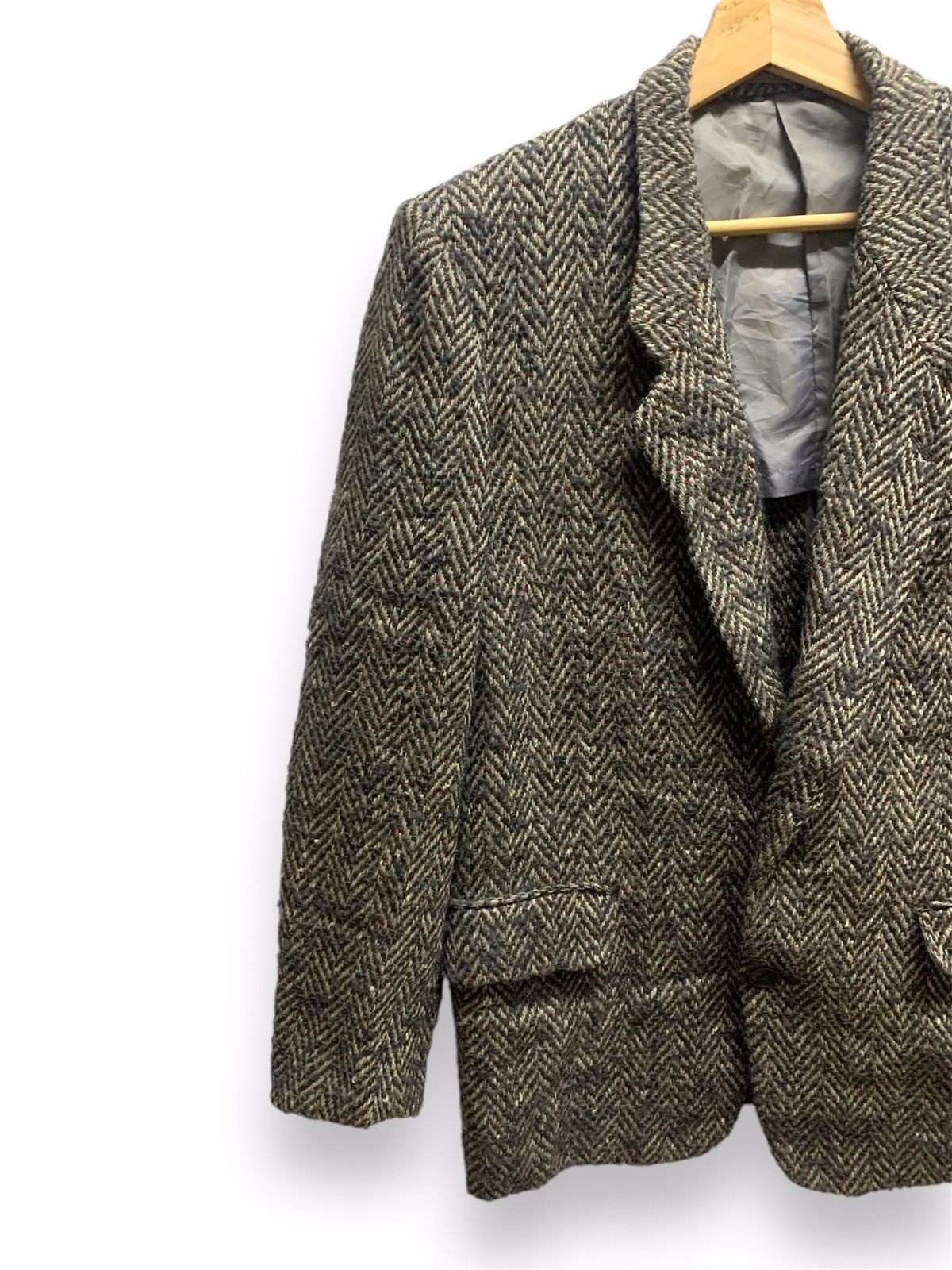 Vintage × Yves Saint Laurent Vintage 90s YvesSaintLaurent Blazzer Wool Size US L / EU 52-54 / 3 - 3 Thumbnail
