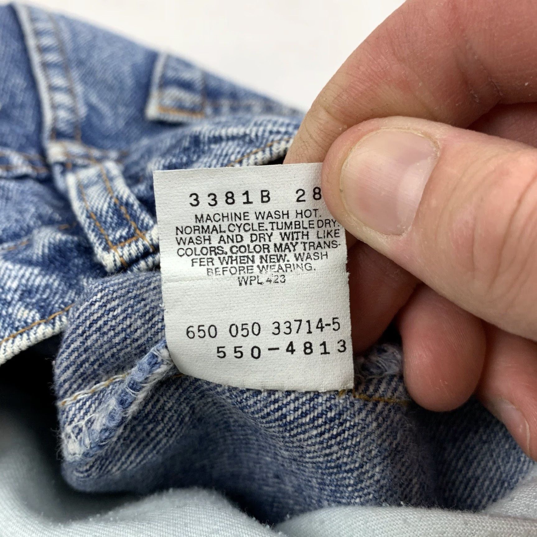Levi's VINTAGE Levi's Jeans Men 36 Regular Blue 30in 90s USA Stone Washed Made in USA Size US 36 / EU 52 - 6 Thumbnail