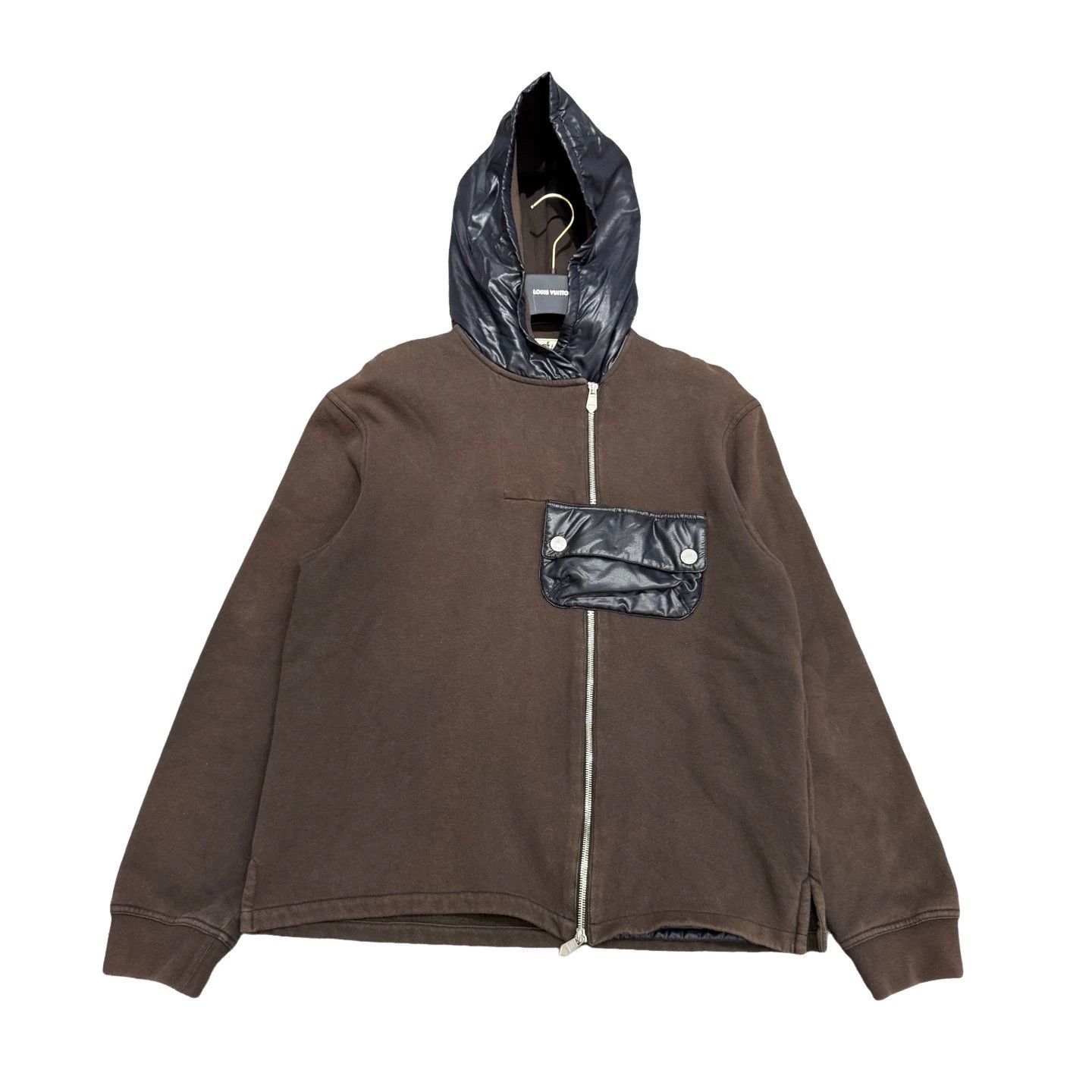 Hermes Hermès Contrast Hood Zip Sweatshirt Size M Size US M / EU 48-50 / 2 - 1 Thumbnail