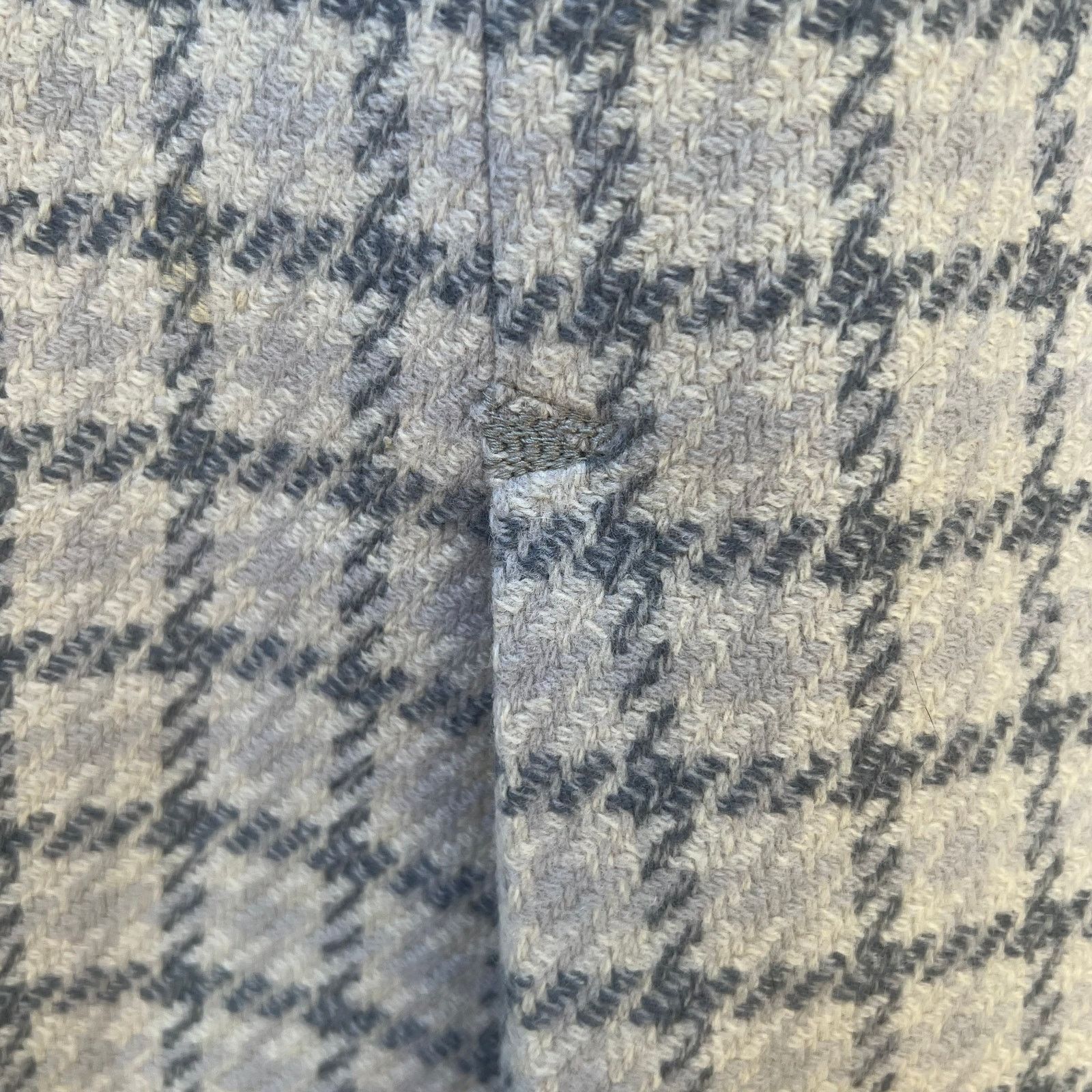 Pendleton 50s 60s Pendleton Woolen Mills houndstooth plaid check skirt Size 26" / US 2 / IT 38 - 4 Thumbnail