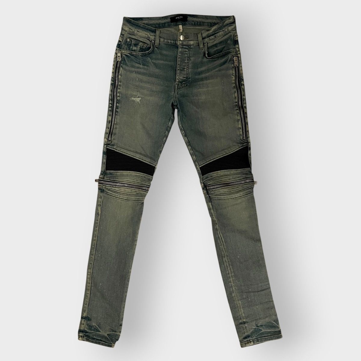 Amiri ICONIC! Amiri Zipper Biker Jeans Size 32 Size US 32 / EU 48 - 1 Thumbnail