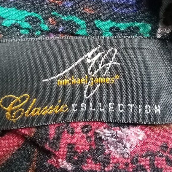 Vintage Vintage Michael James Abstract Geometric Button Shirt Size US L / EU 52-54 / 3 - 4 Thumbnail