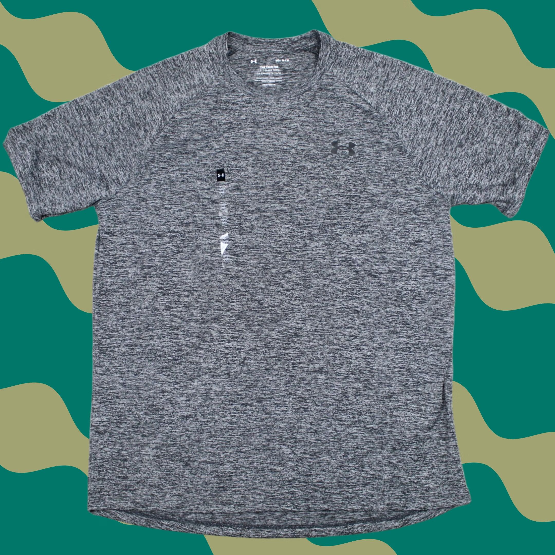 Under Armour Under Armour Tech Tee 2.0 Shirt Mens Medium Gray UA HeatGear Loose Fit S/S T-Shirt NWT Size US M / EU 48-50 / 2 - 1 Thumbnail