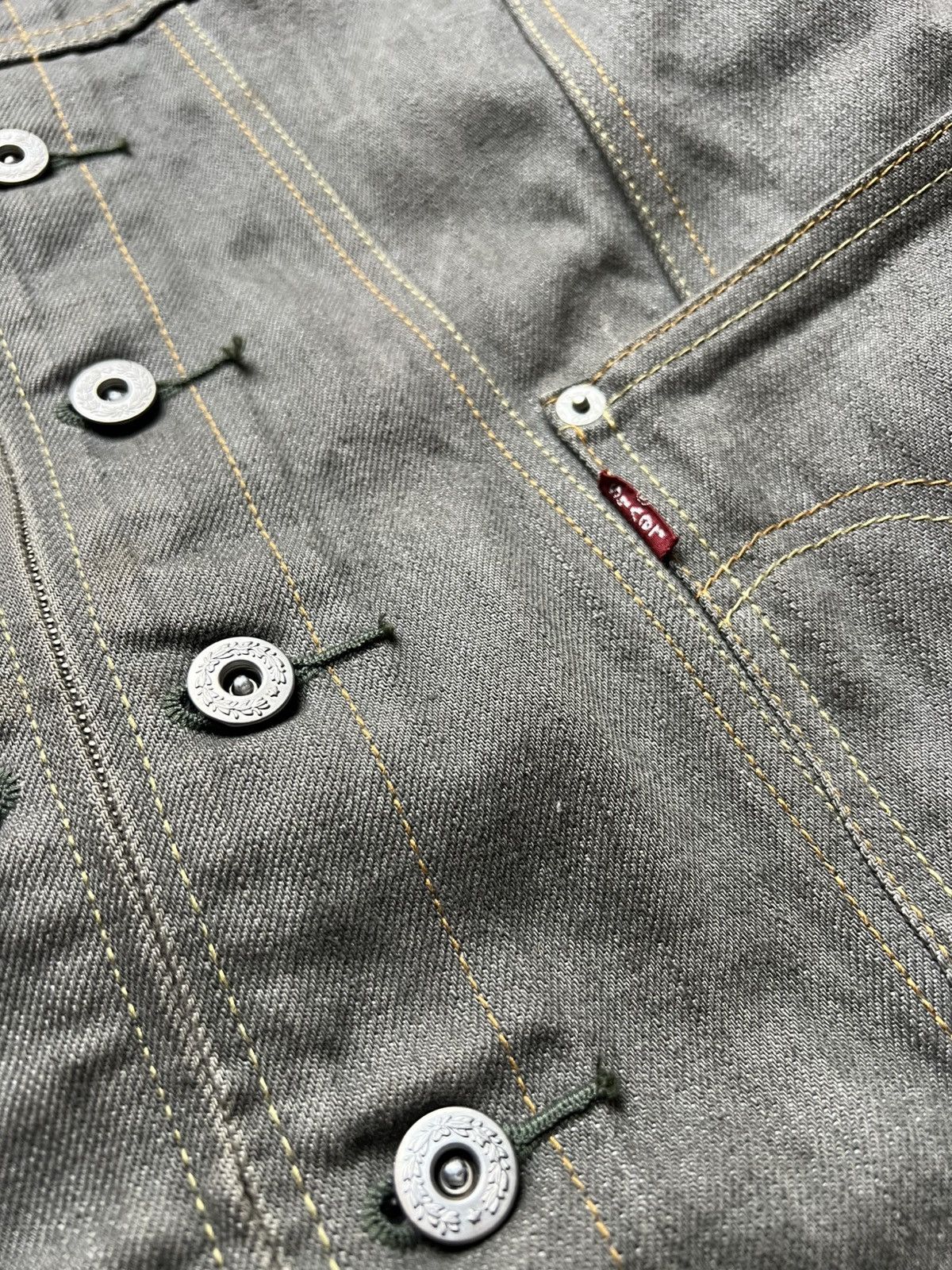 Kazuki Kuraishi Levi’s Takahiro Kuraishi Type 3Rd Selvedge Denim Jacket Size US M / EU 48-50 / 2 - 7 Thumbnail