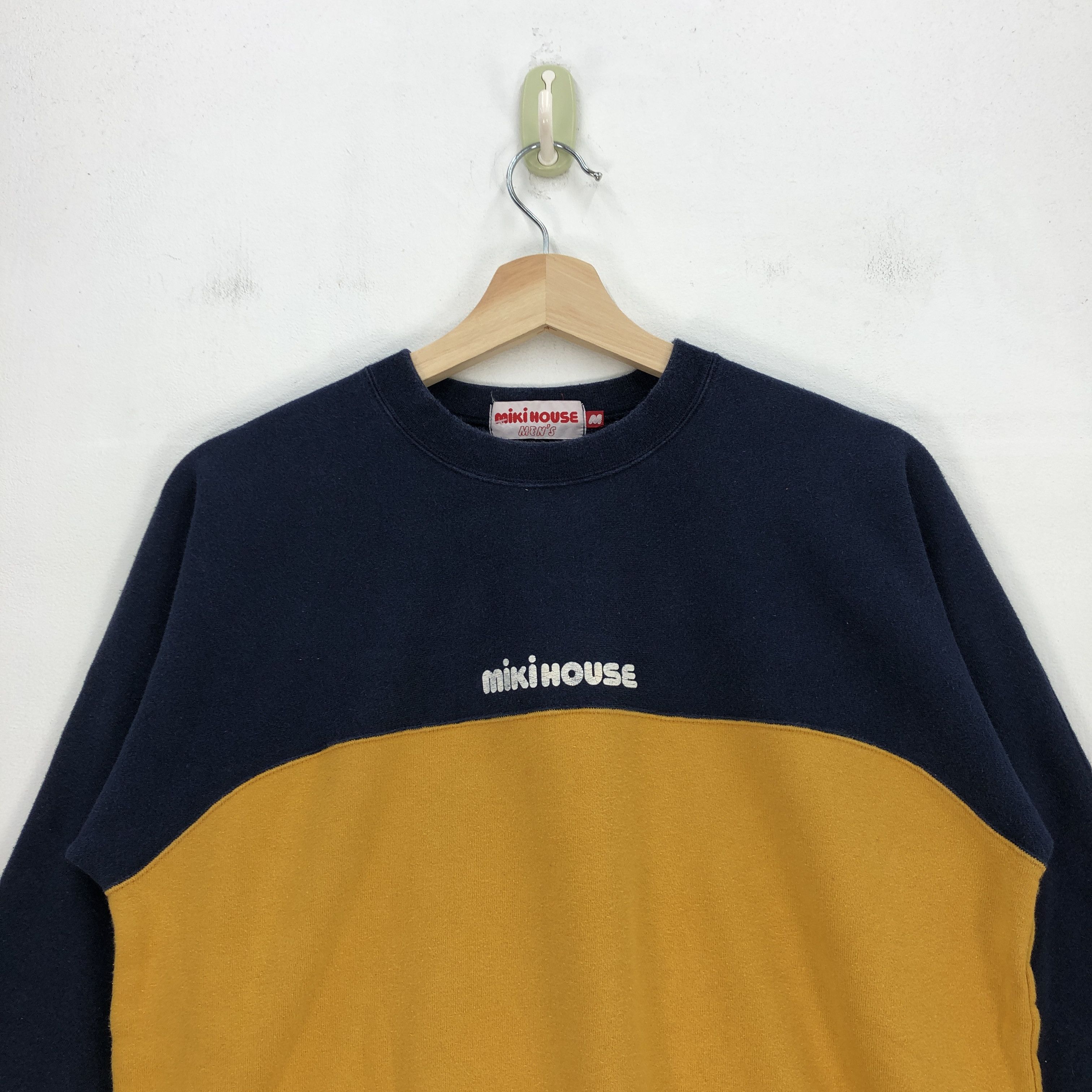 Japanese Brand × Vintage Vintage 90s Miki House Sweatshirt Japanese Sweaters Jumper Size US M / EU 48-50 / 2 - 4 Thumbnail