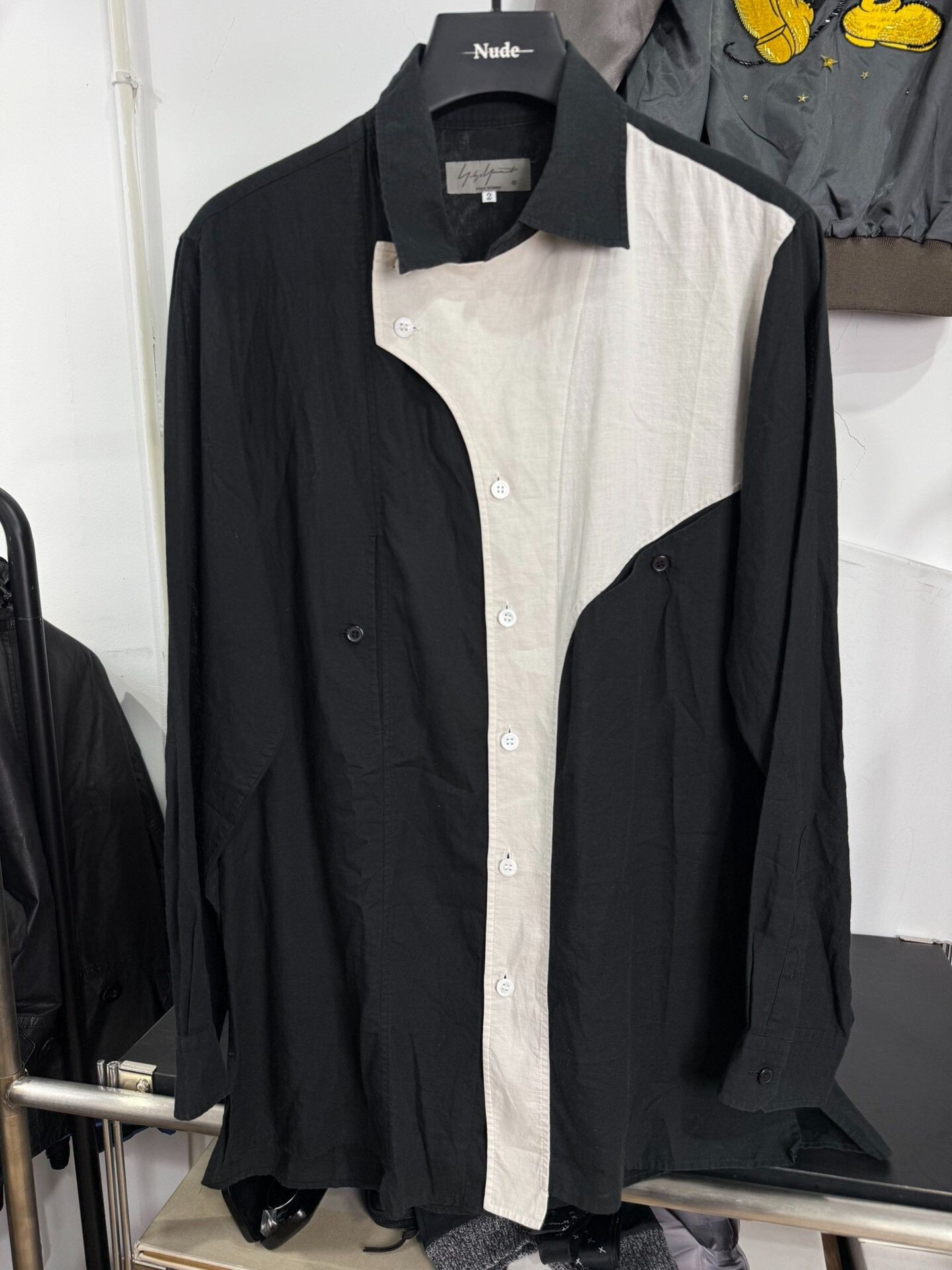 Yohji Yamamoto Yohji Yamamoto Pour Homme Shirt Size US XL / EU 56 / 4 - 1 Thumbnail