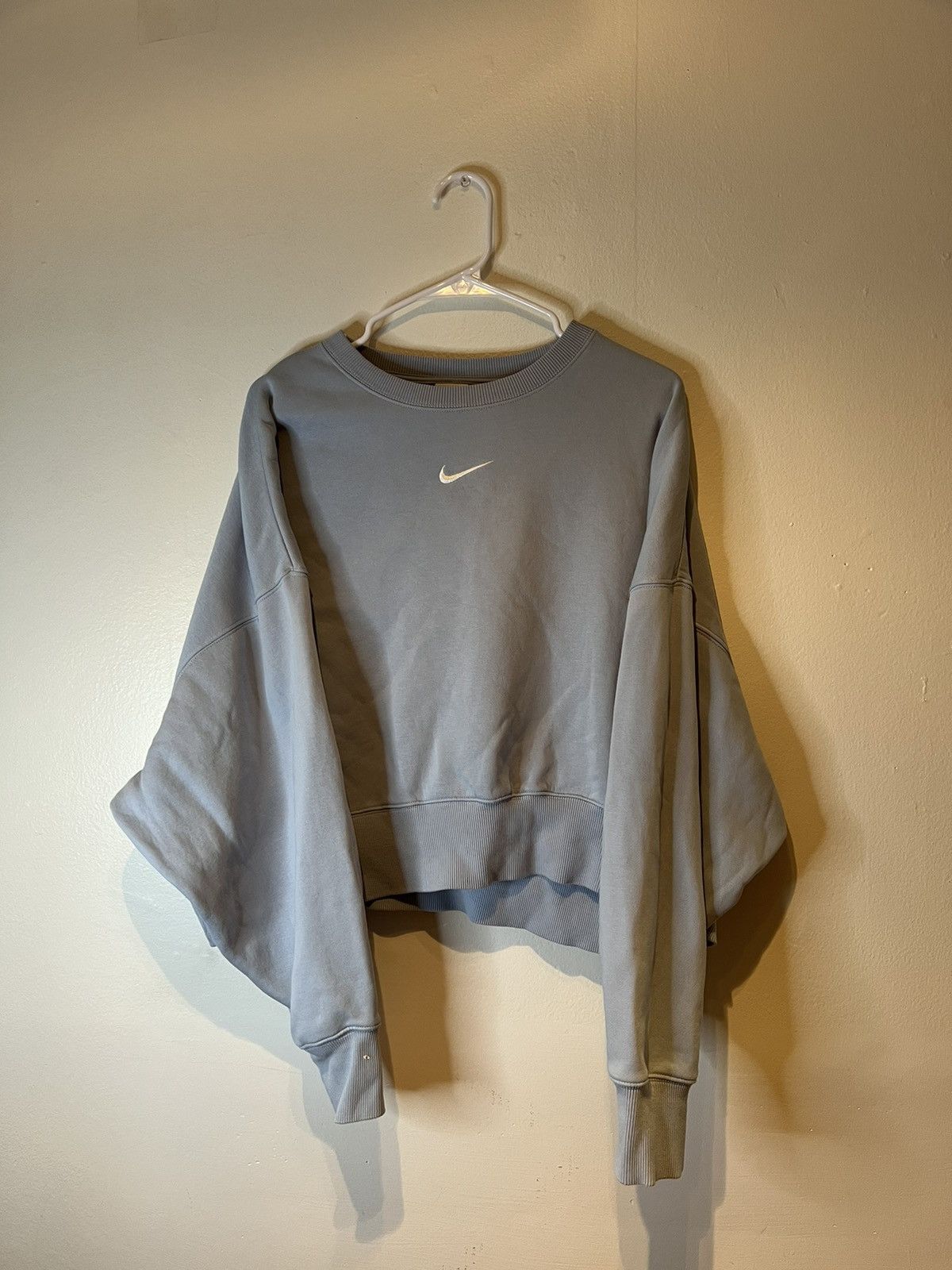 Nike Nike Sweatshirt Womens S Crew Neck Long Sleeve Oversized Size S / US 4 / IT 40 - 1 Thumbnail