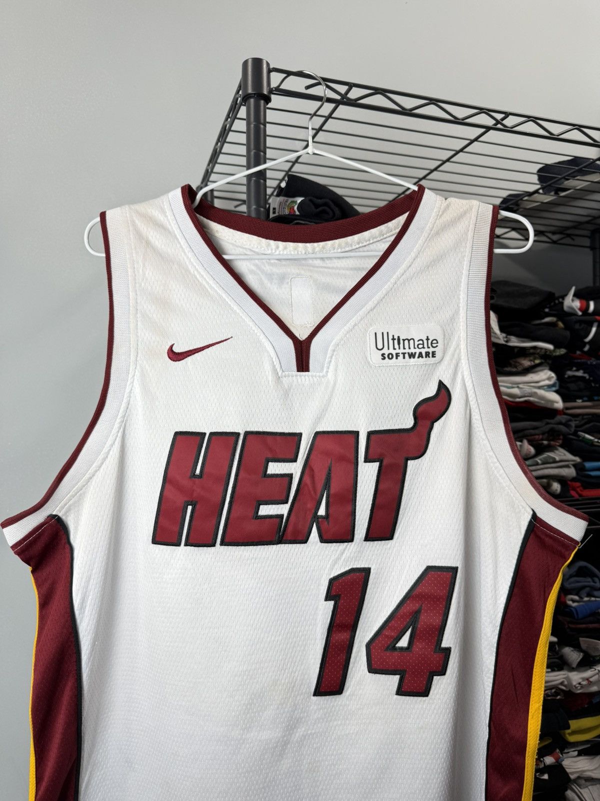 Nike Nike Heat Herro 14 NBA Basketball Jersey Sleeveless Size US L / EU 52-54 / 3 - 3 Thumbnail