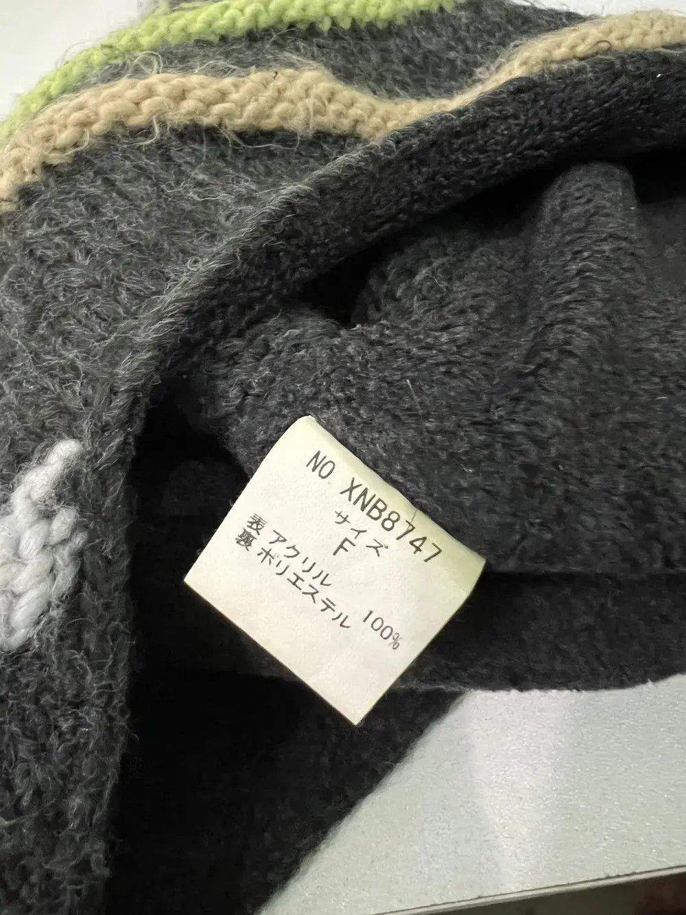 Japanese Brand Japanese Brand Knitted Earflap beanie Hat Size ONE SIZE - 5 Thumbnail